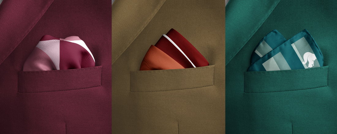 Ditch the Boring, Embrace the Bold: Pocket Squares for Wedding Season