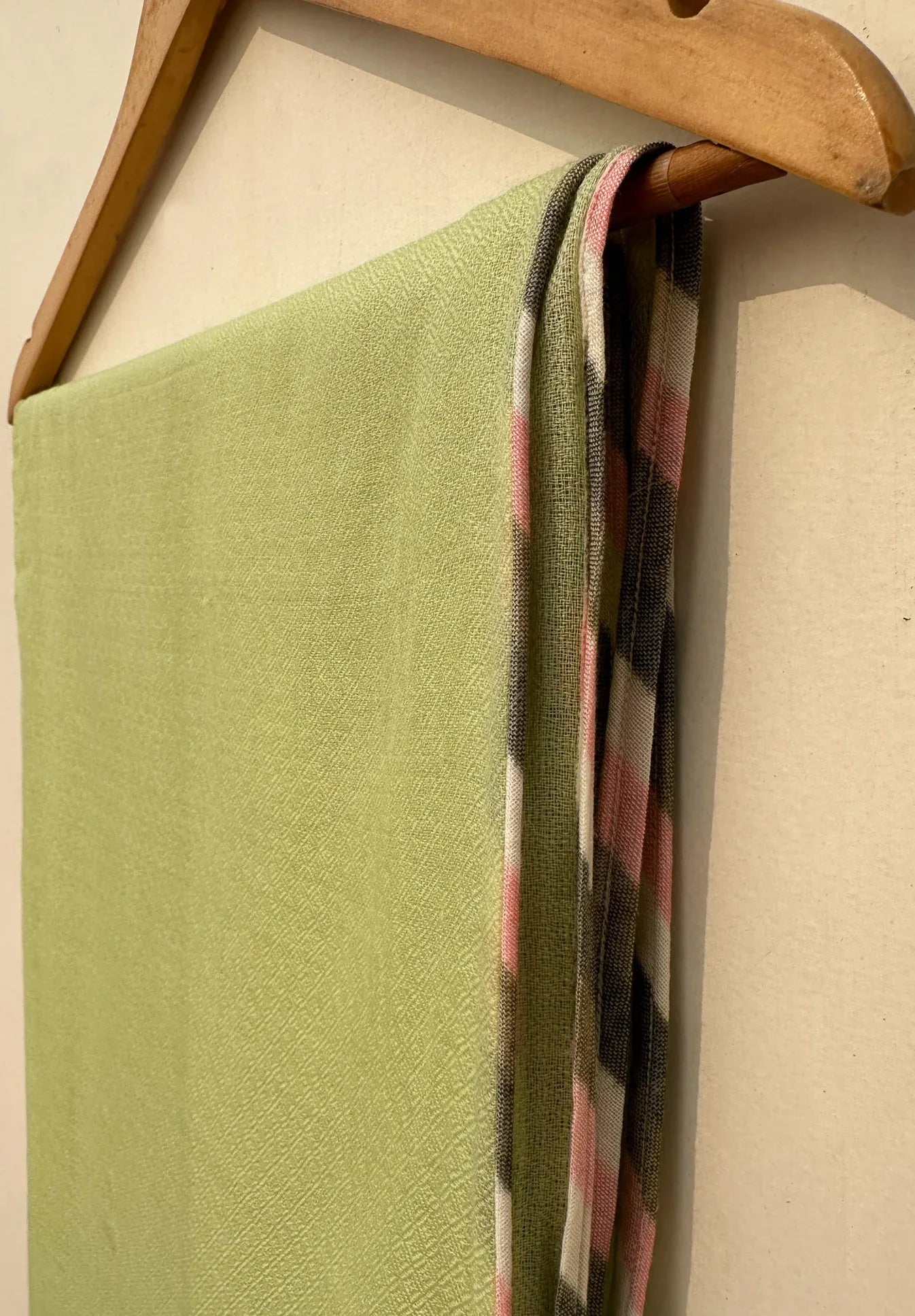 Whispering Windswept Dunes Silk Wool Stole - Thee Modern Roots