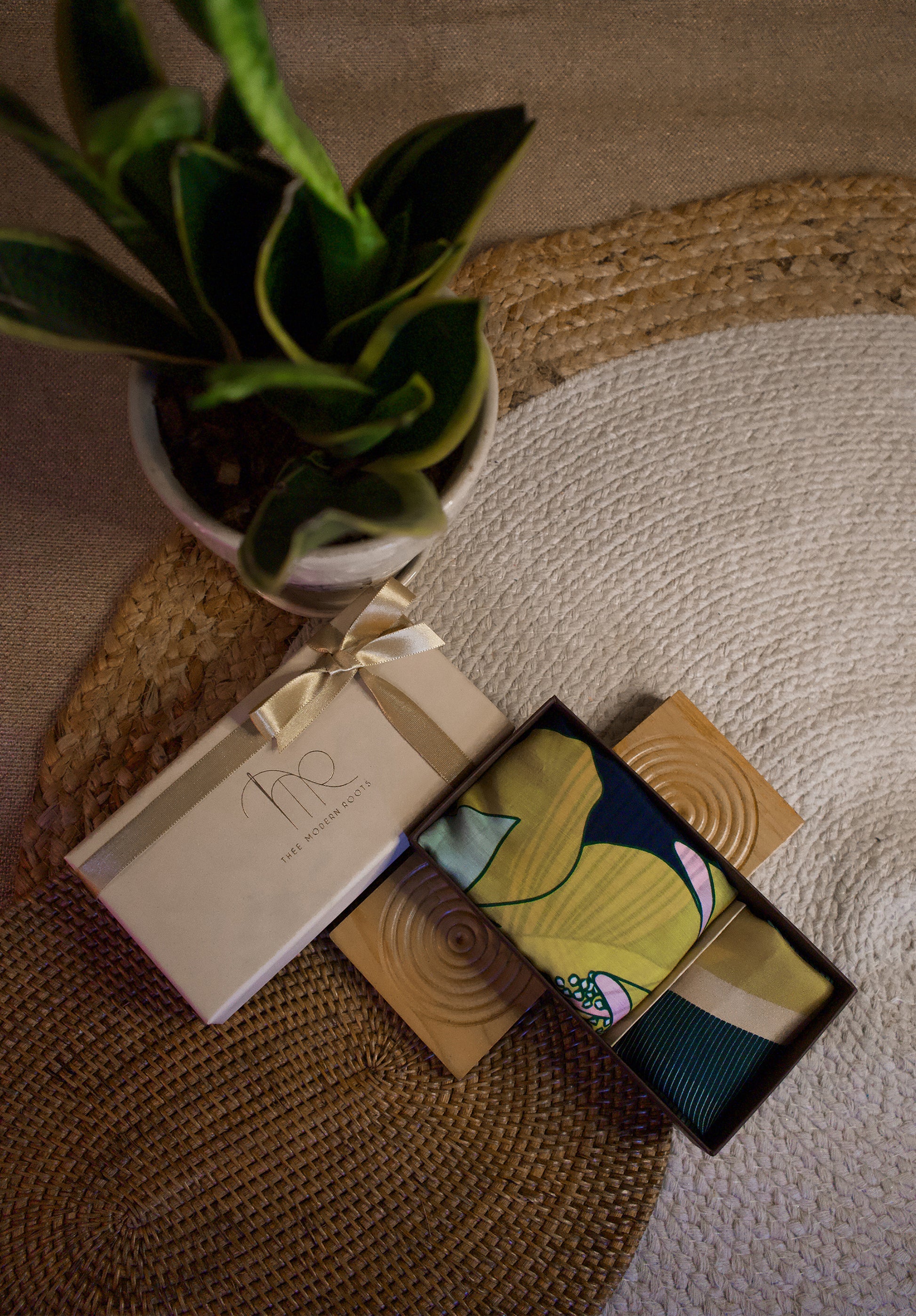 Singin' in the Rain, the combo of Silk Pocket Square & Cotton Scarf