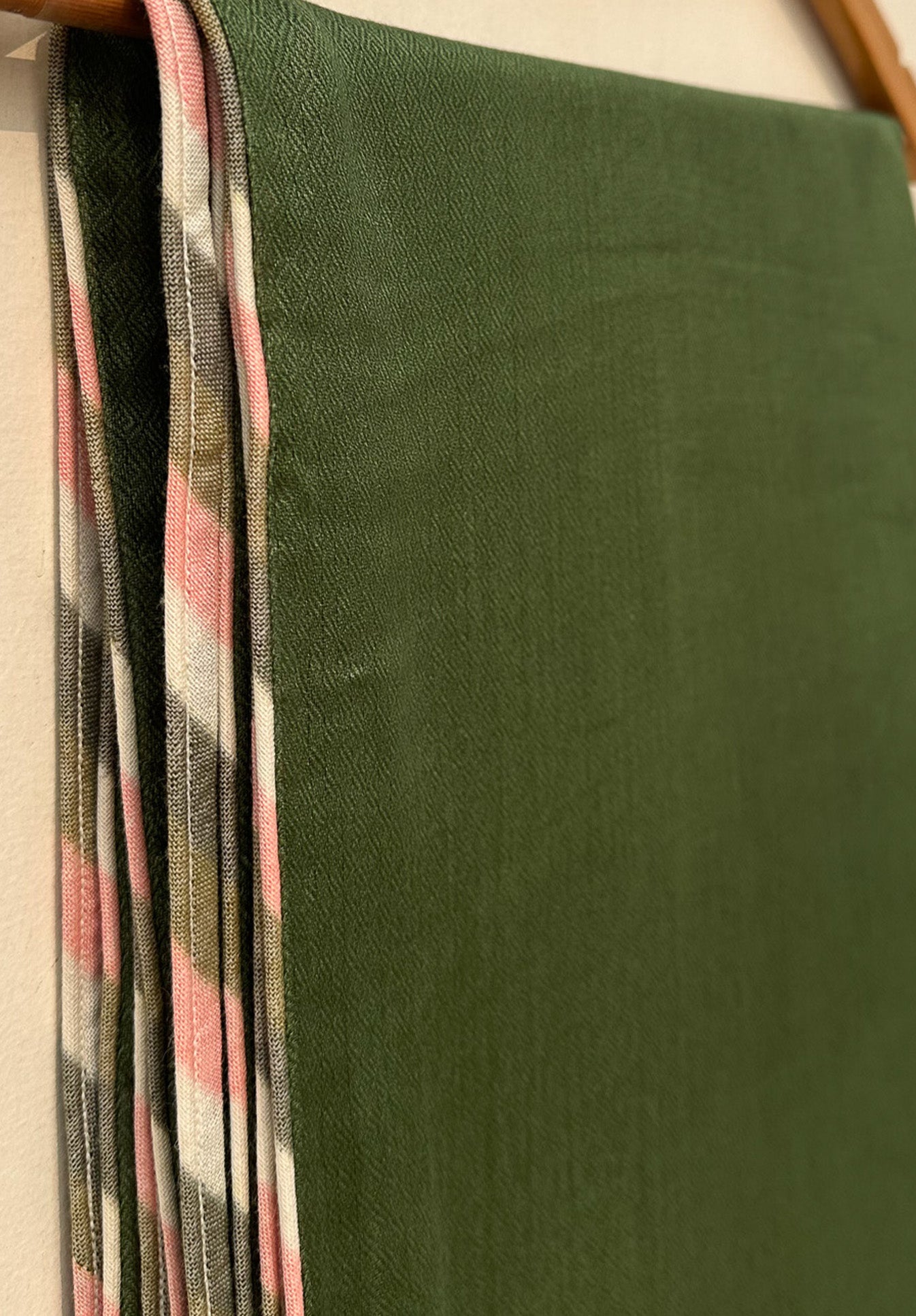 Frostkissed Heather Silk Wool Stole
