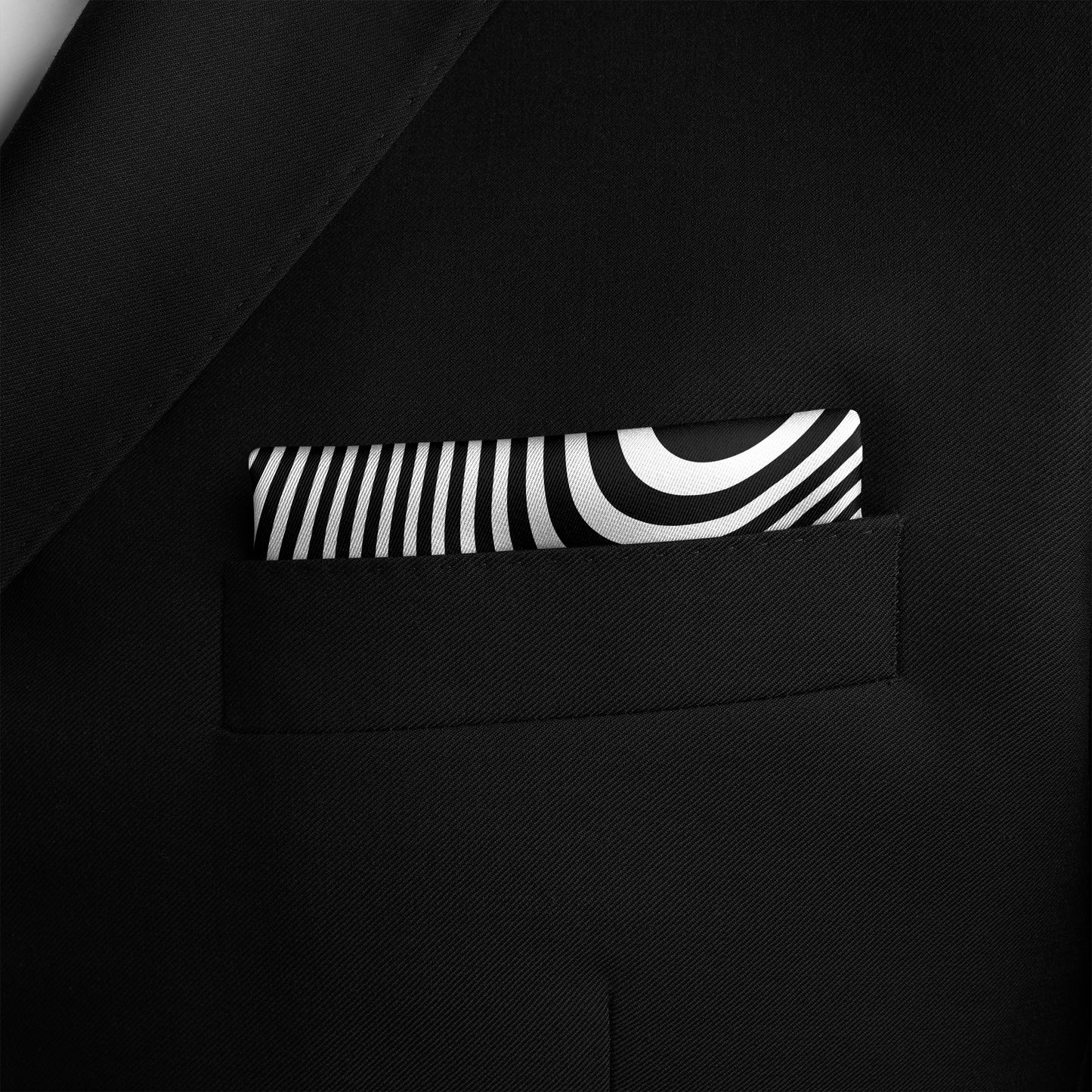 Optical Art Silk Pocket Square