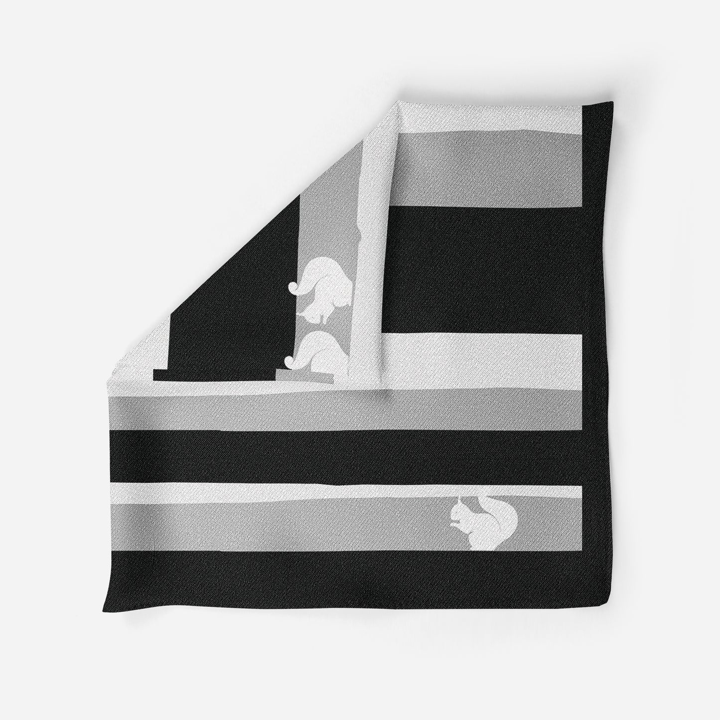 The Nutty Nester Silk Pocket Square