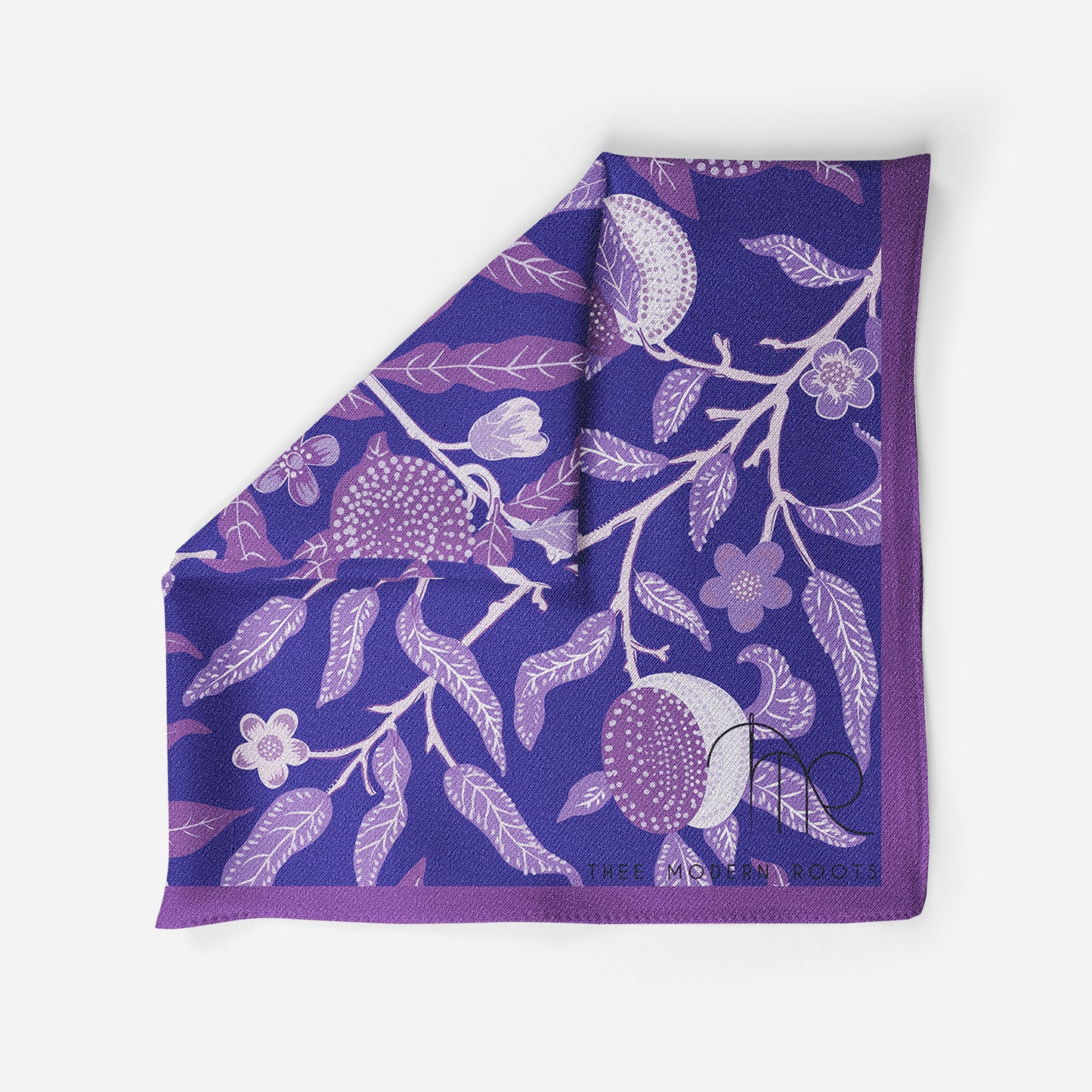 Lilac Loom Silk Pocket Square
