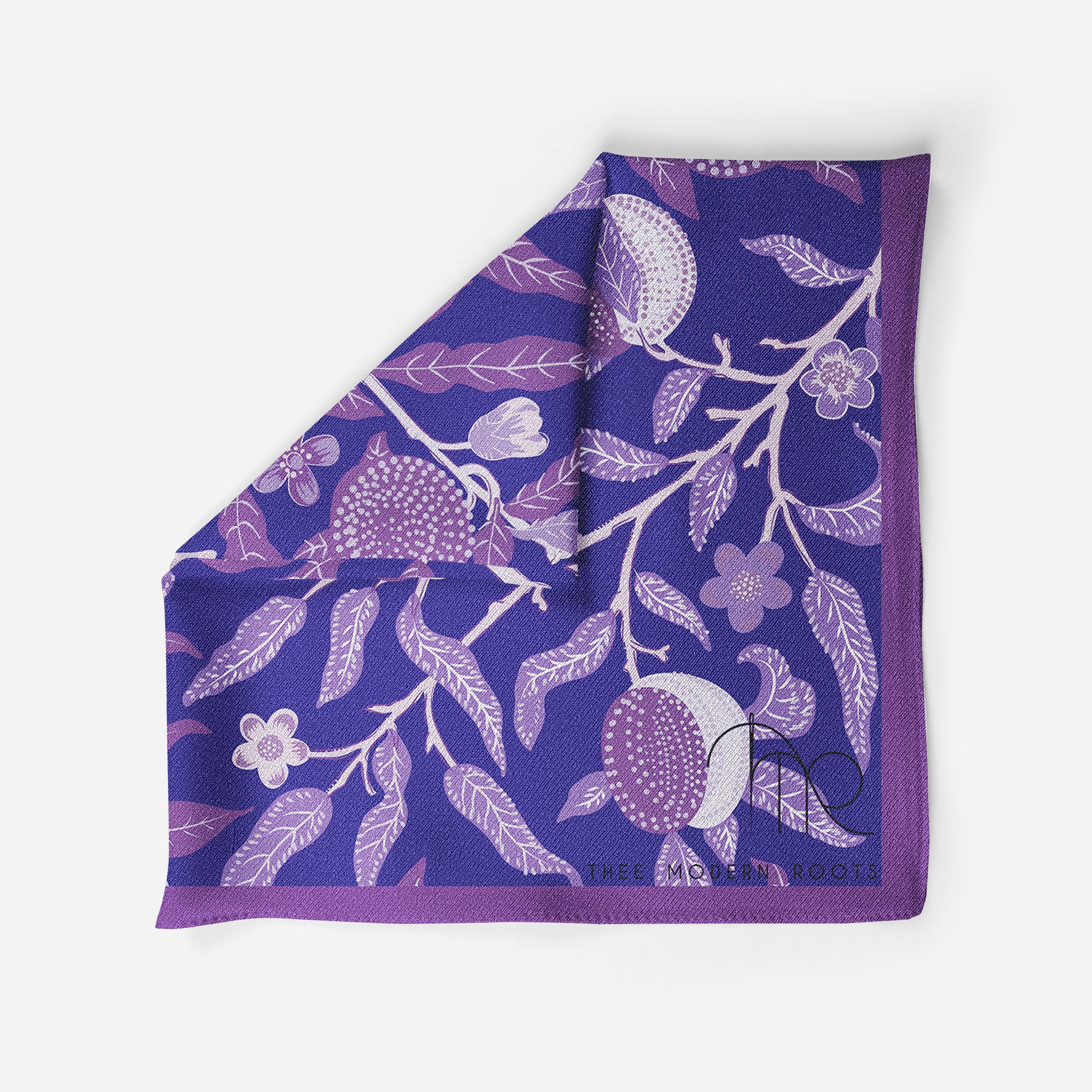 Lilac Loom Silk Pocket Square