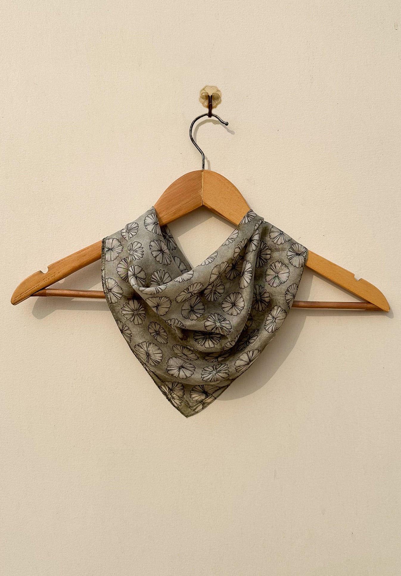 Whispers of Tea Silk Scarf