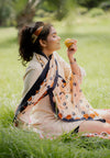 Lotus Garden Silk Stole