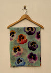 Snowy Serenade Silk Wool Stole