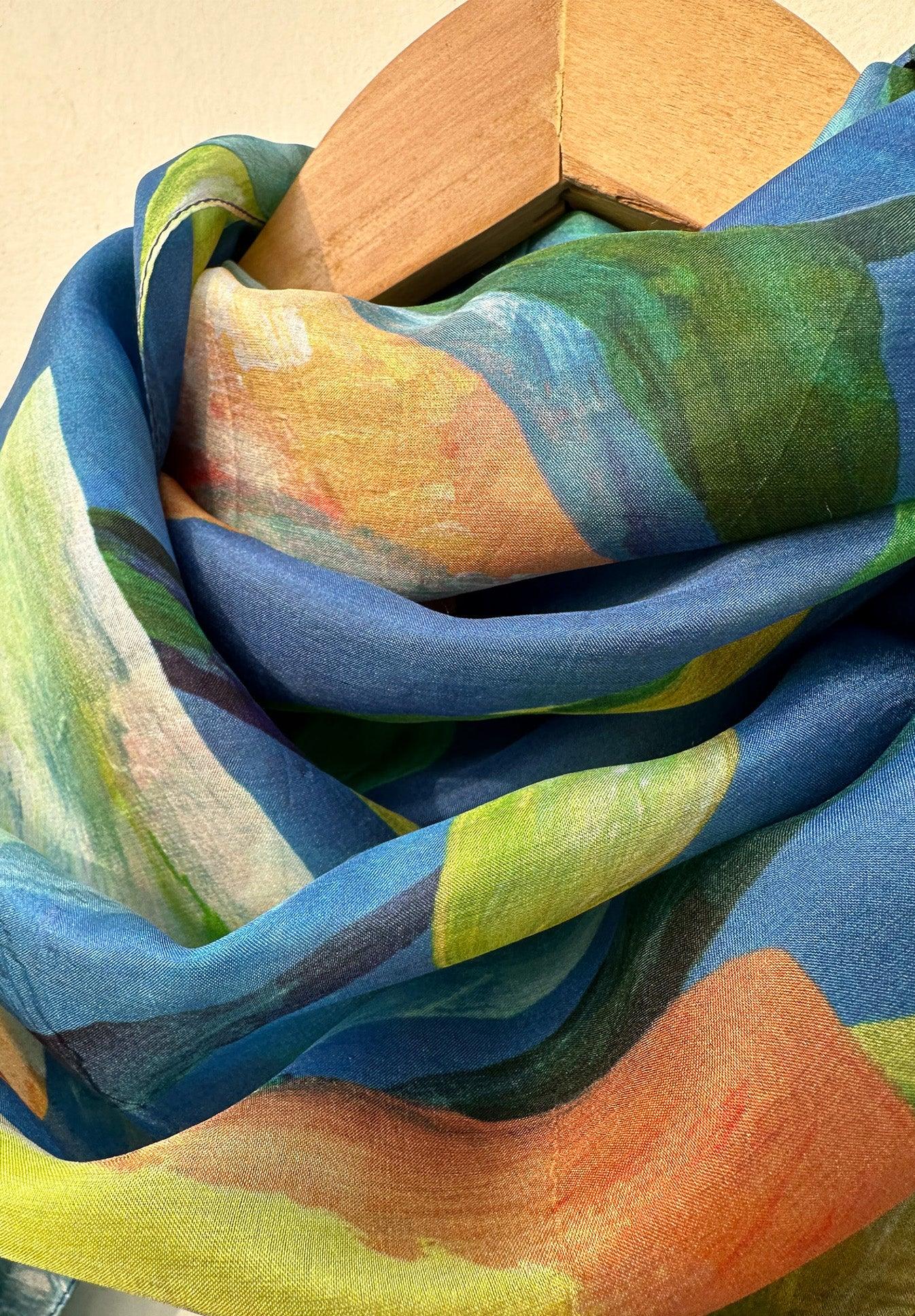 Emerald Isle Silk Stole - Thee Modern Roots