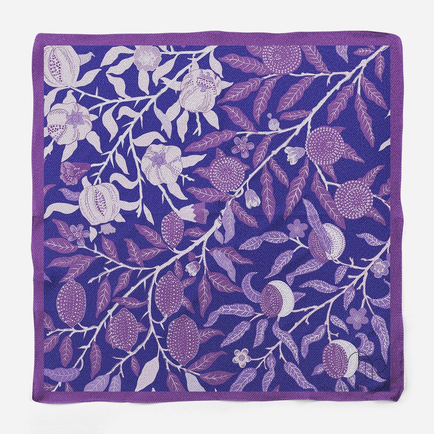 Lilac Loom Silk Pocket Square - Thee Modern Roots