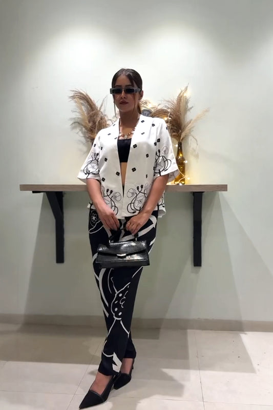 Poppy Kimono Jacket & Pant Co-Ord Set