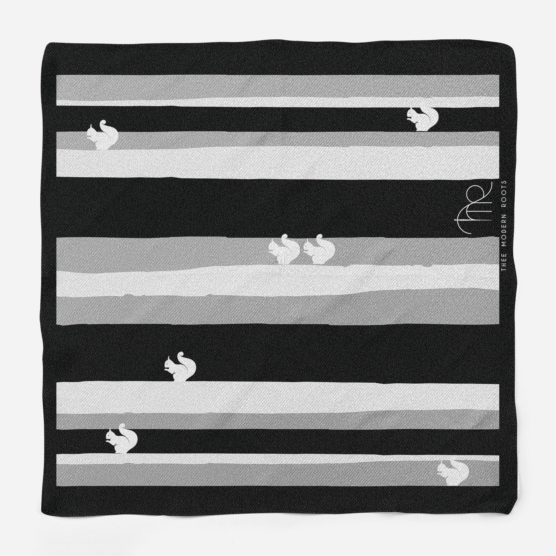 The Nutty Nester Silk Pocket Square