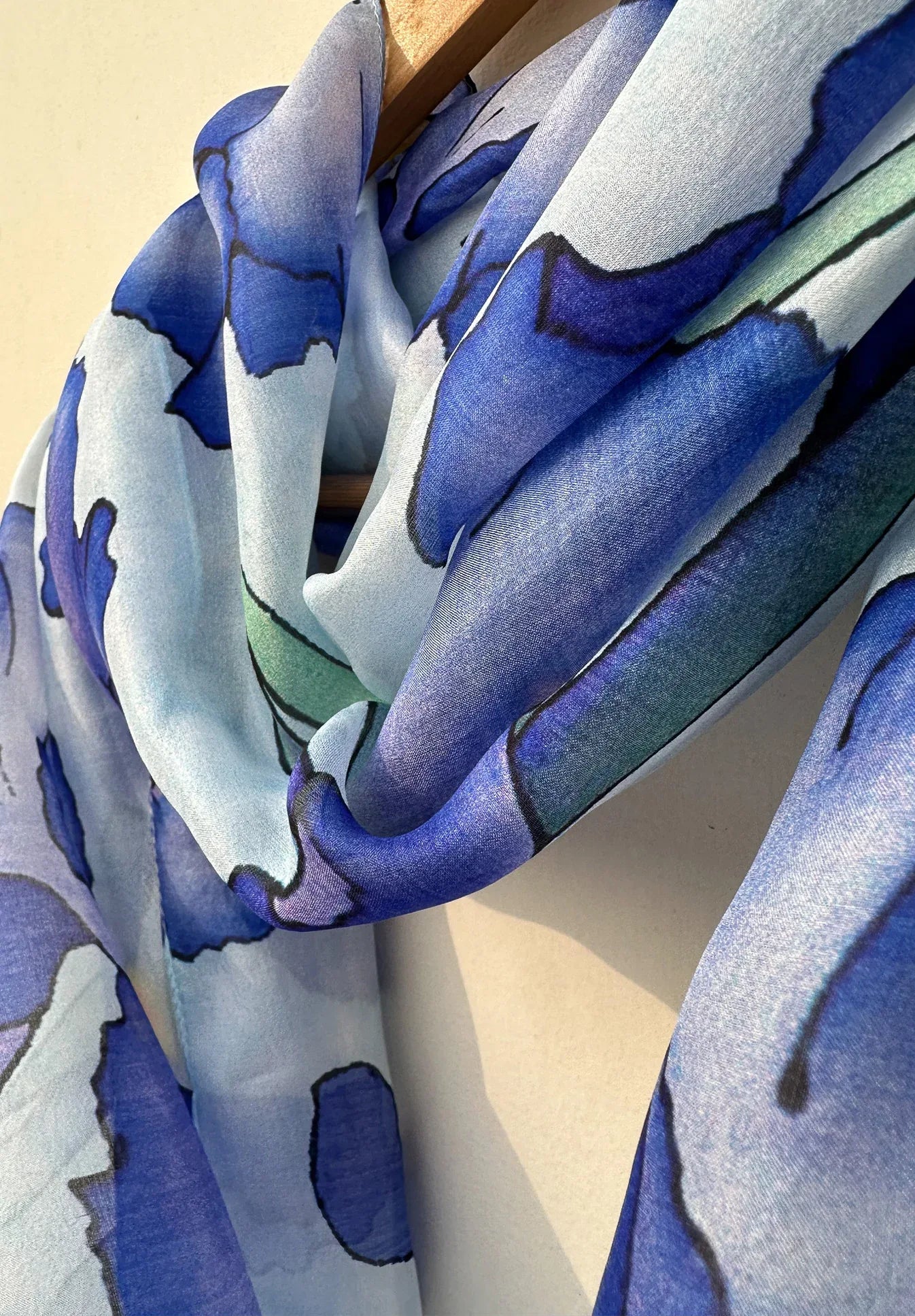 Moonlight Sonata Silk Stole - Thee Modern Roots