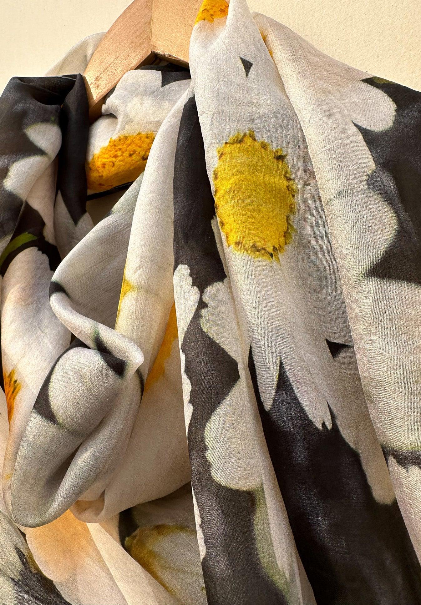 Midnight Melody Silk Stole - Thee Modern Roots