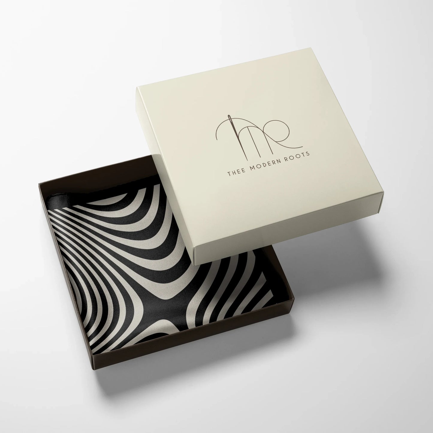 Chromatic Mirage Silk Pocket Square - Thee Modern Roots