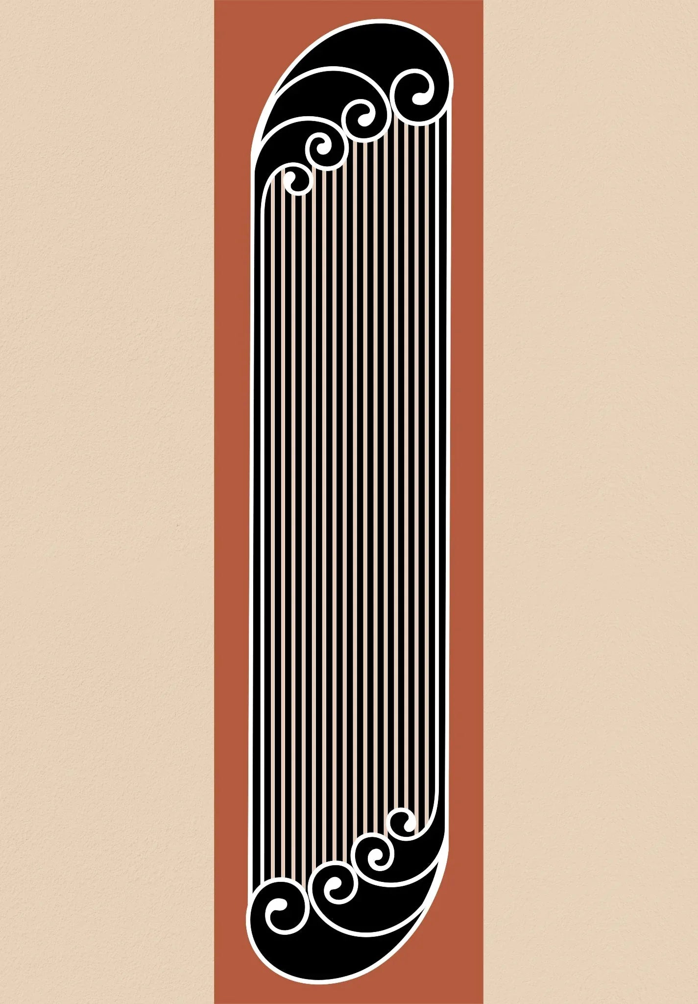 Boldly Striped Men Silk Stole - Thee Modern Roots