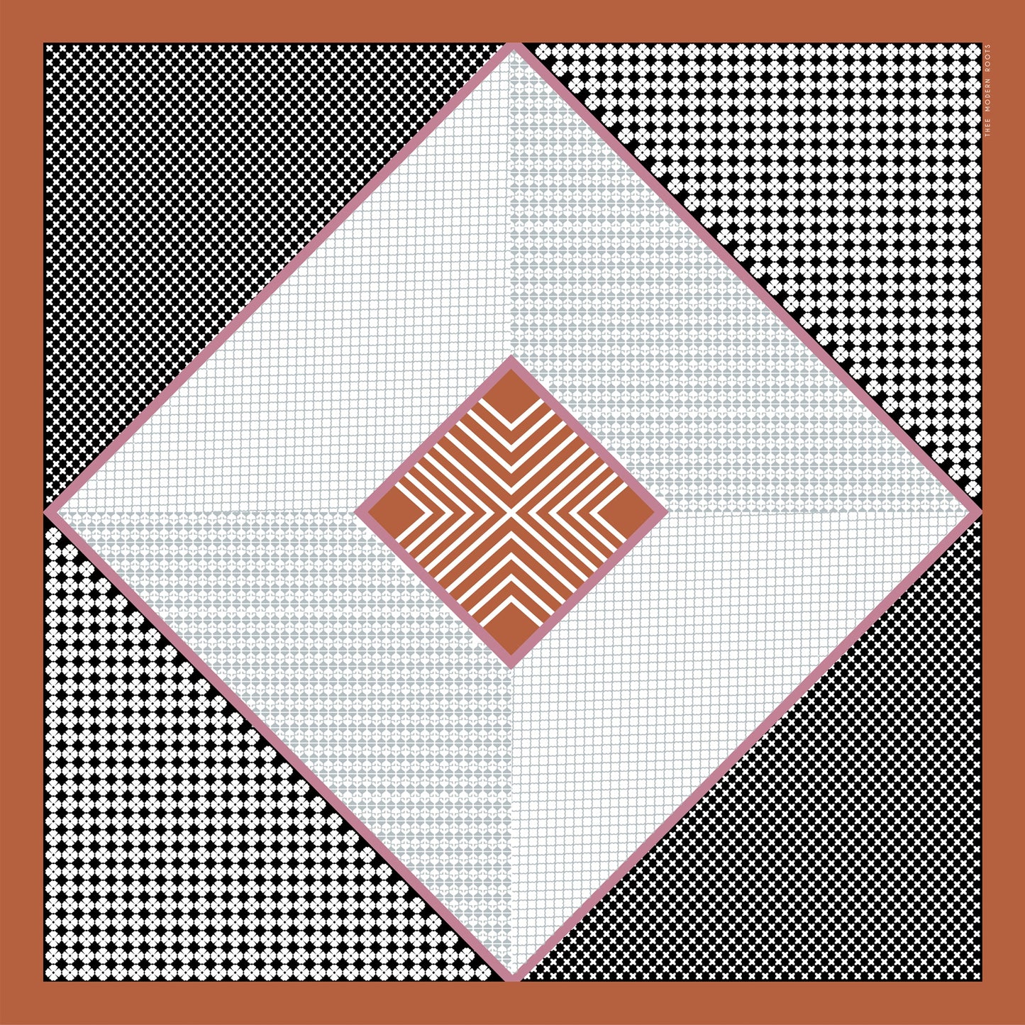 Intricacy Unleashed Silk Scarf