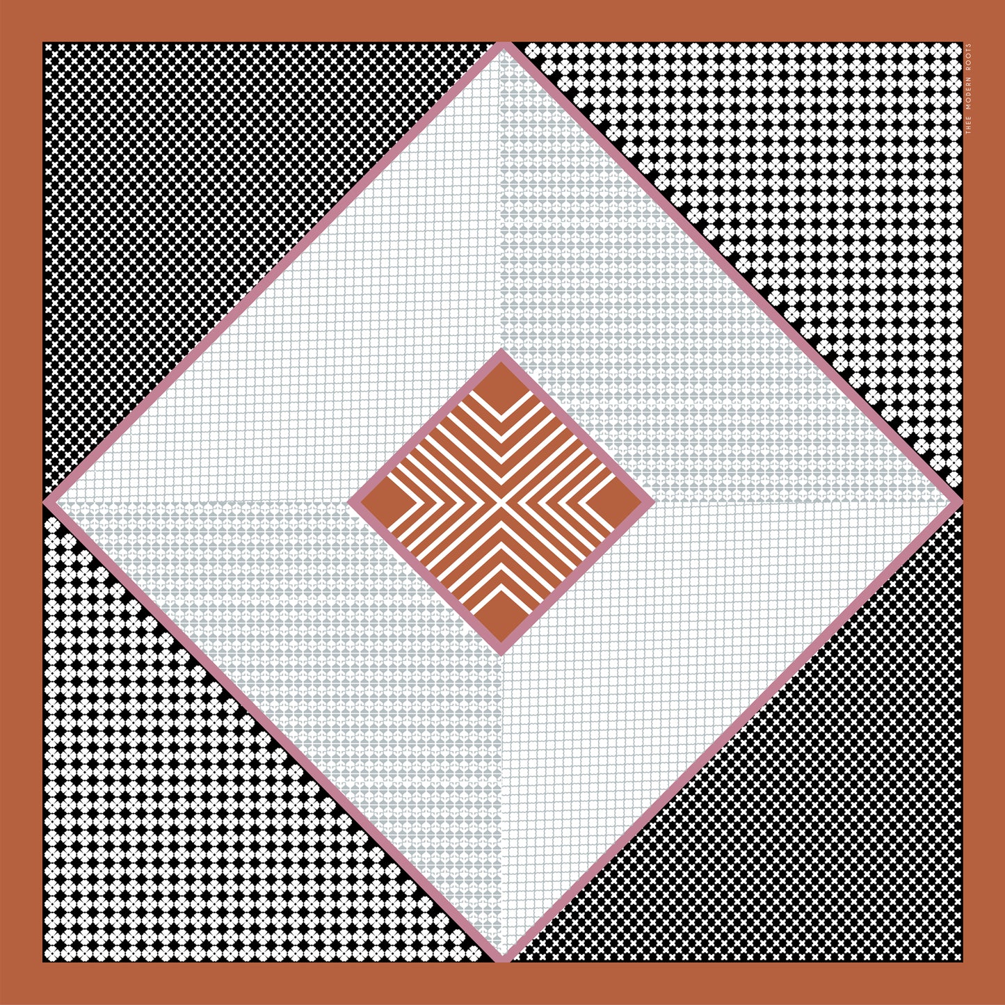 Intricacy Unleashed Silk Scarf