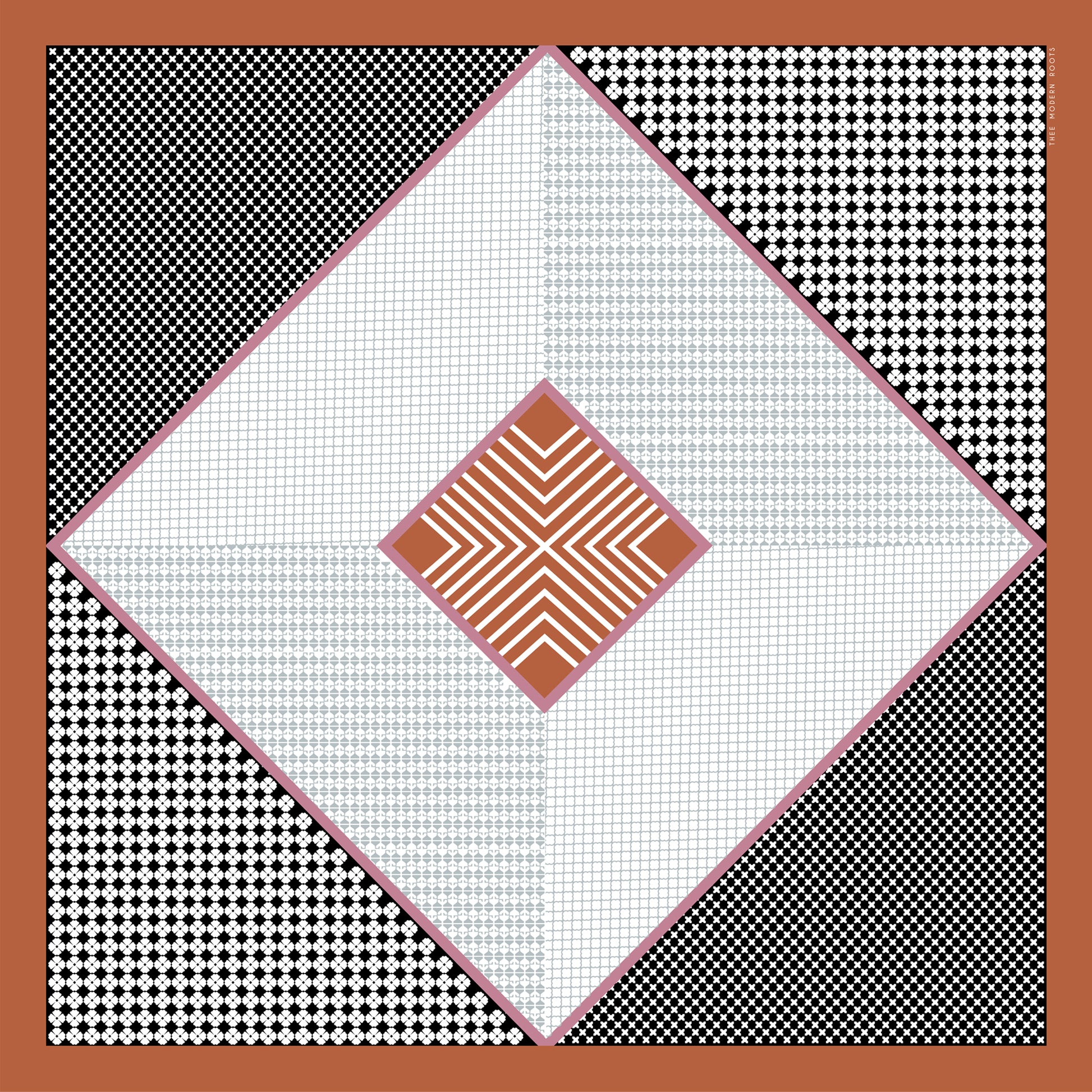 Intricacy Unleashed Silk Scarf