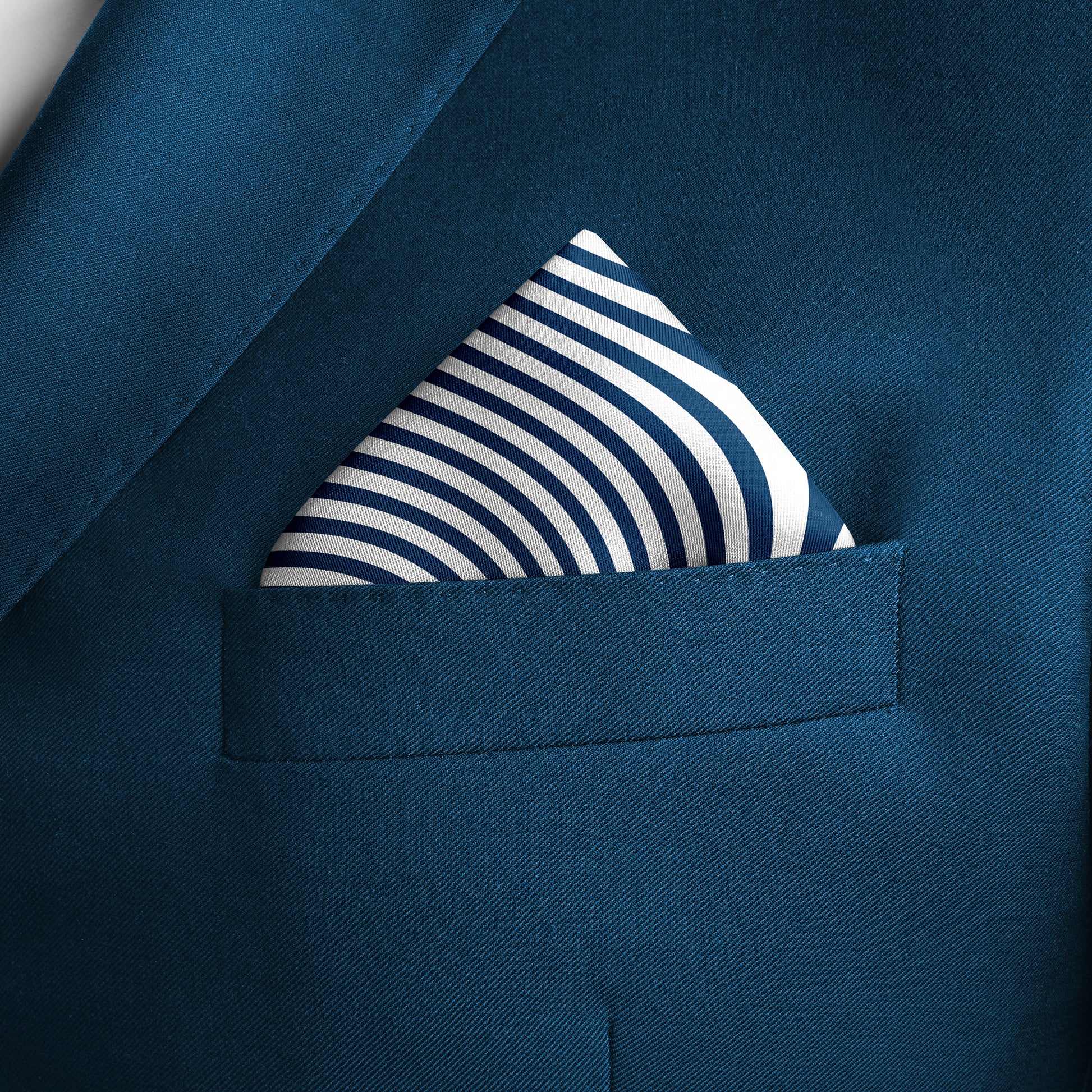 Illusory Dreamscape Silk Pocket Square