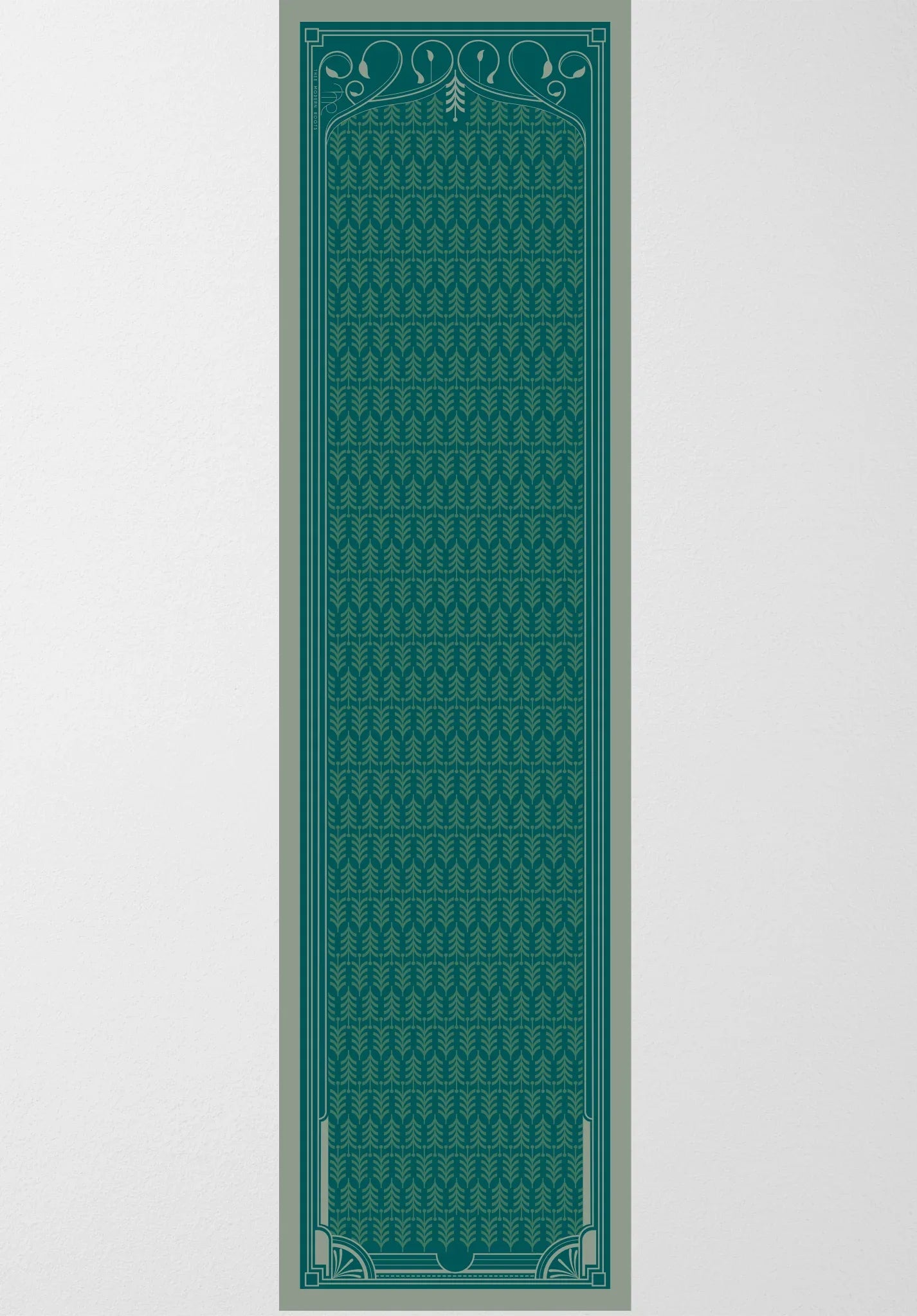 Leafscape Cotton Stole - Thee Modern Roots