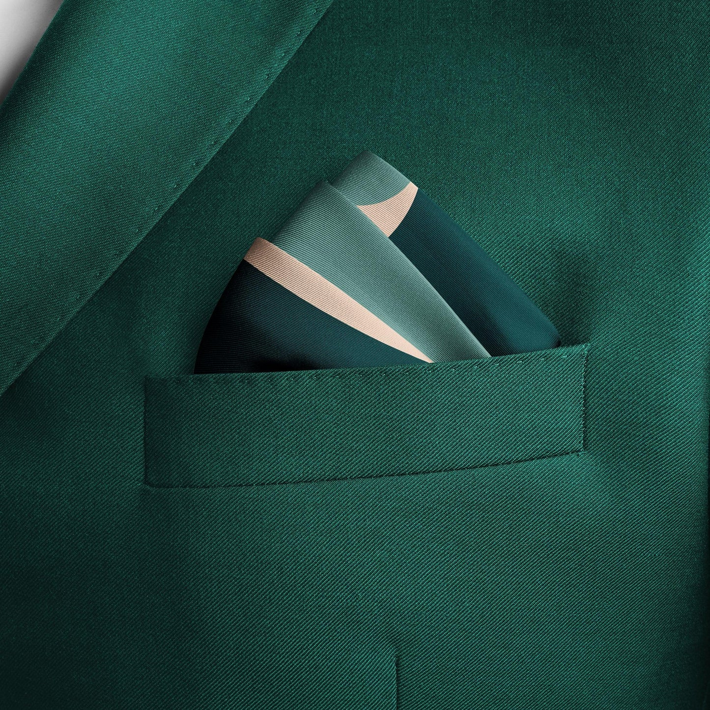 Moonstruck, the combo of Silk Pocket Square & Silk Stole - Thee Modern Roots