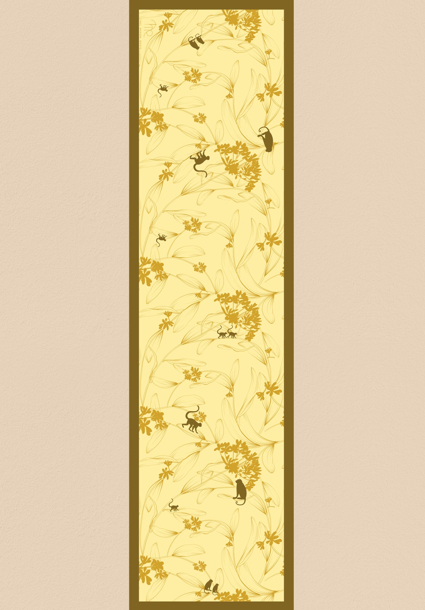 Monkeying Around Silk Stole