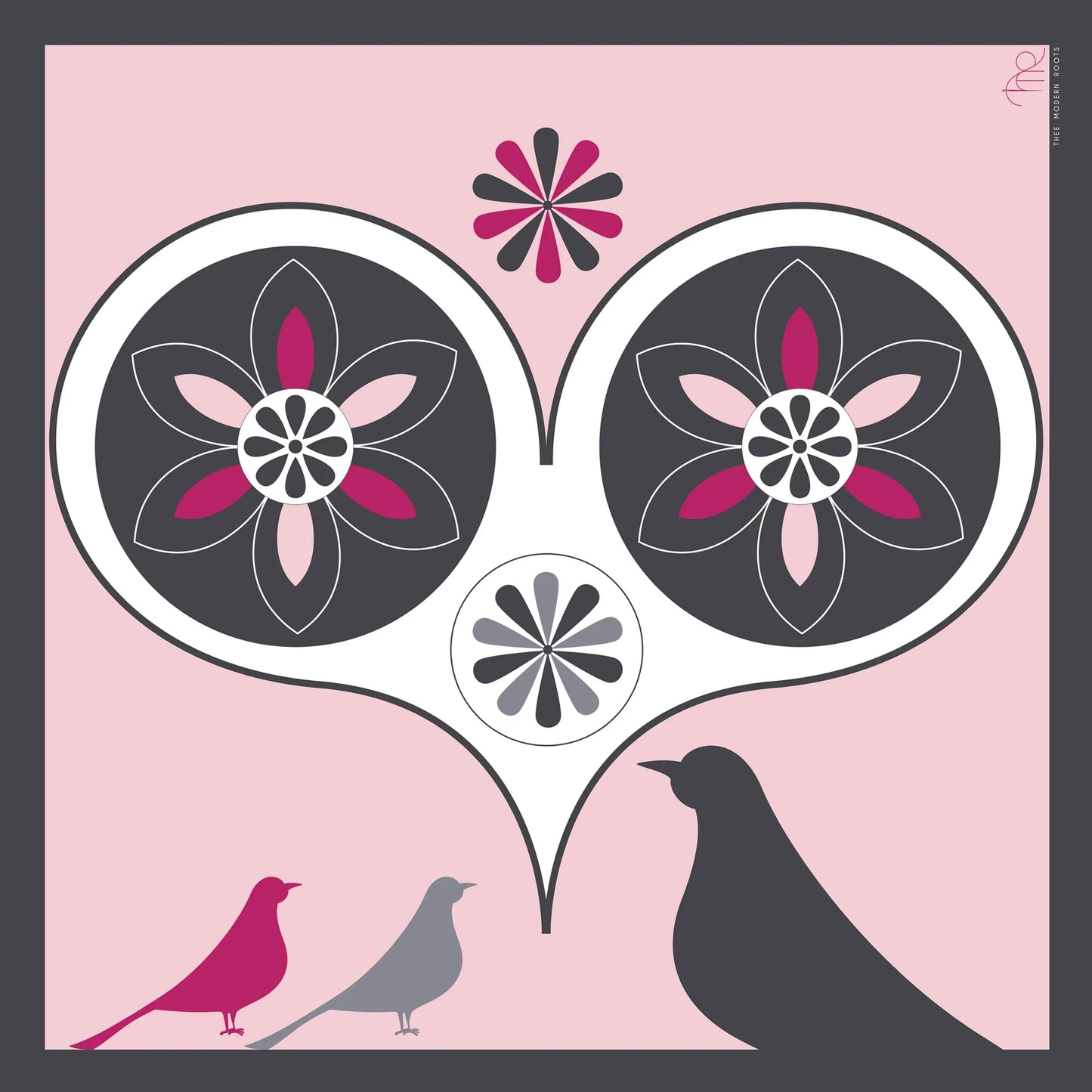 Heart and Soul Silk Scarf - Thee Modern Roots
