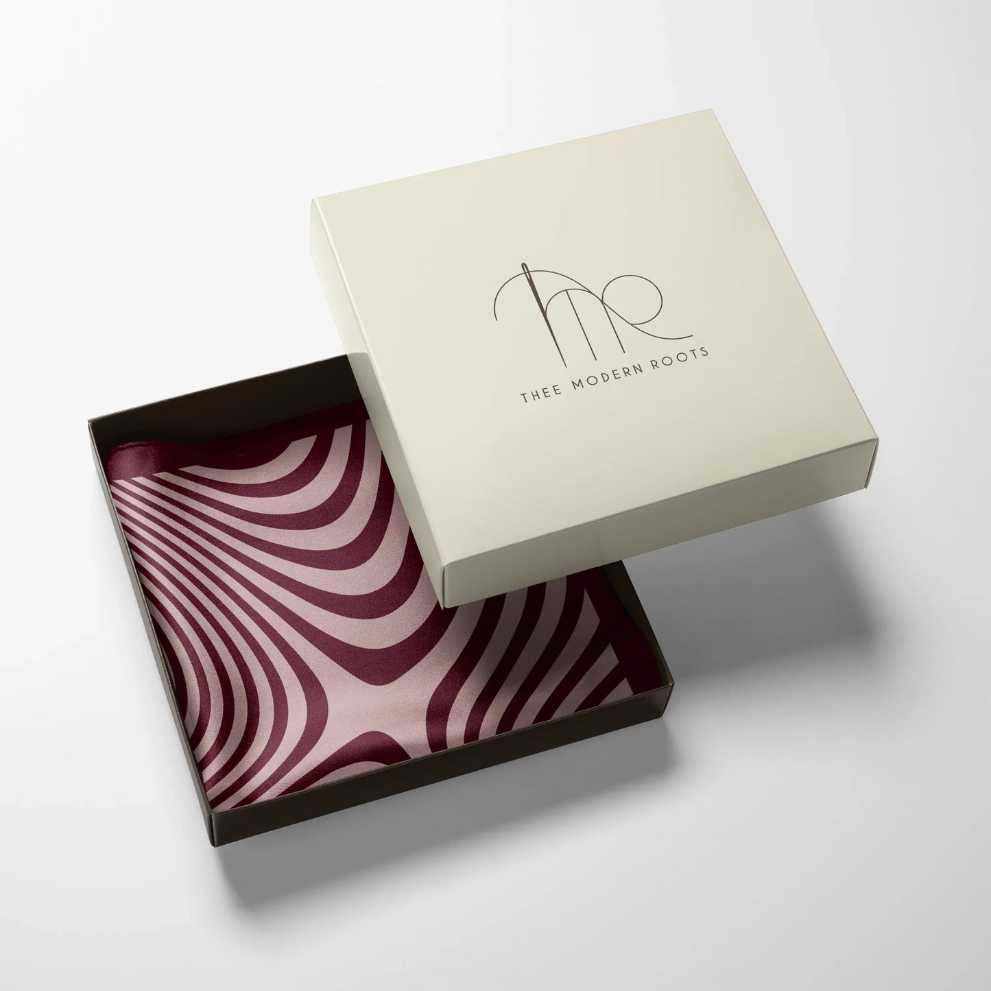 Illusionary Echoes Silk Pocket Square - Thee Modern Roots