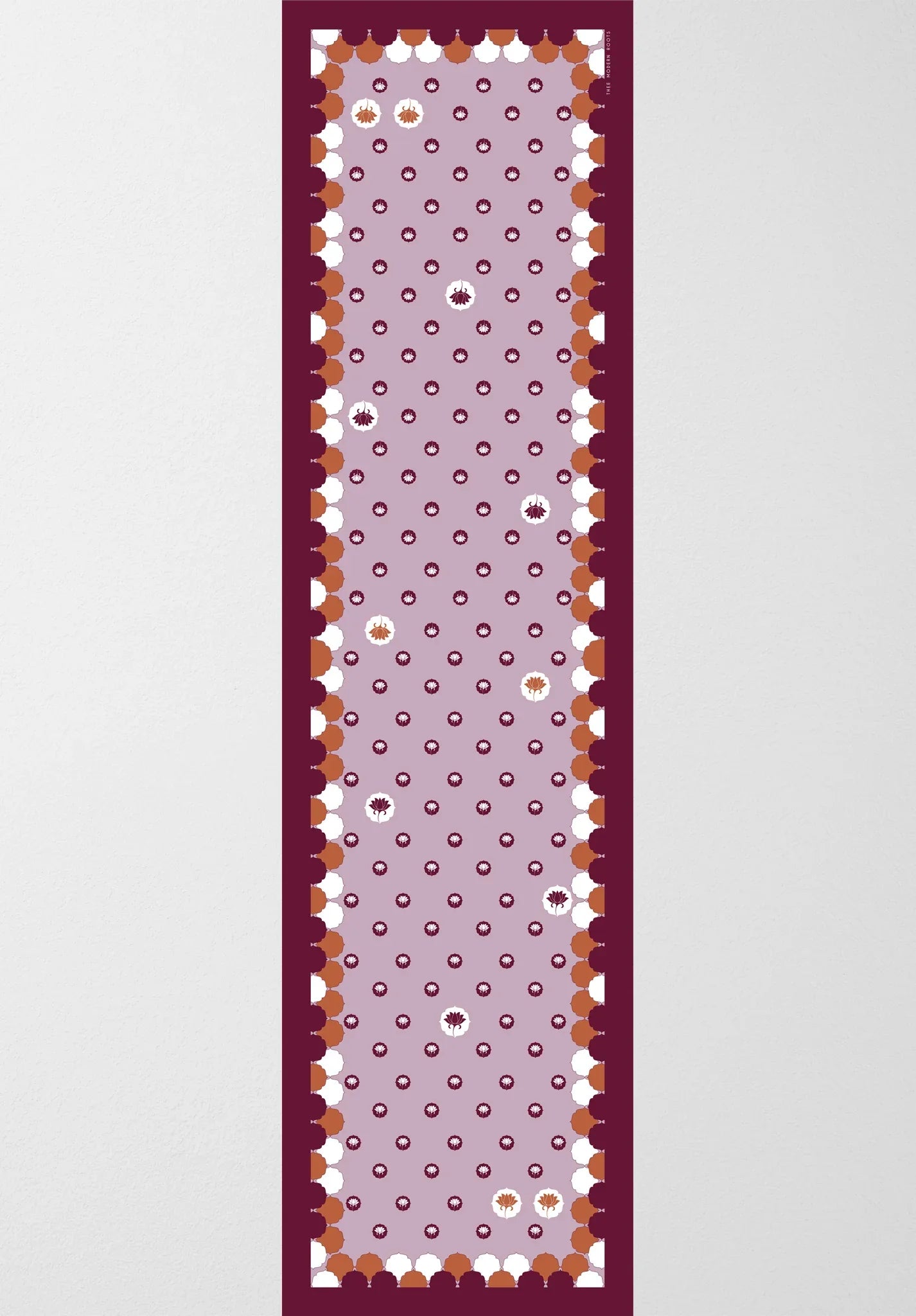 Lotus Drift Silk Stole - Thee Modern Roots