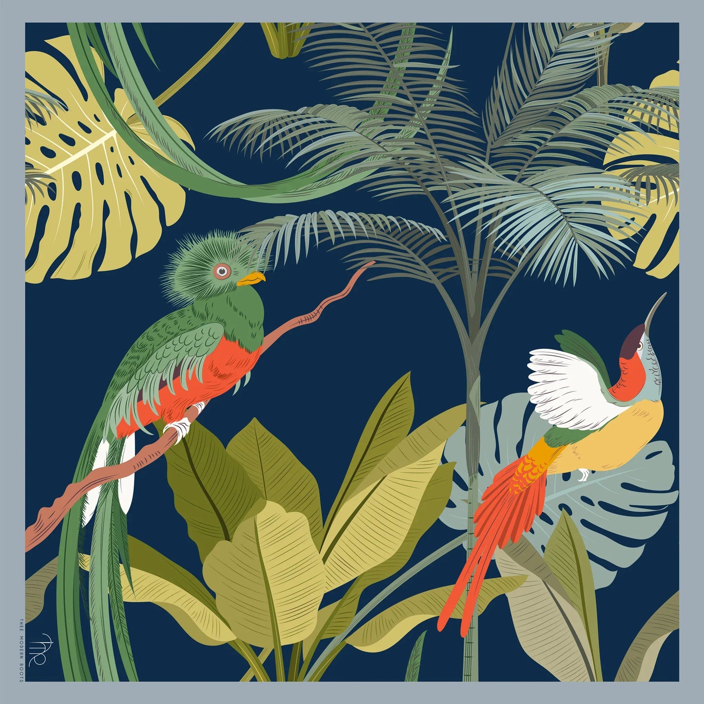 Tropical Breeze Cotton Scarf - Thee Modern Roots