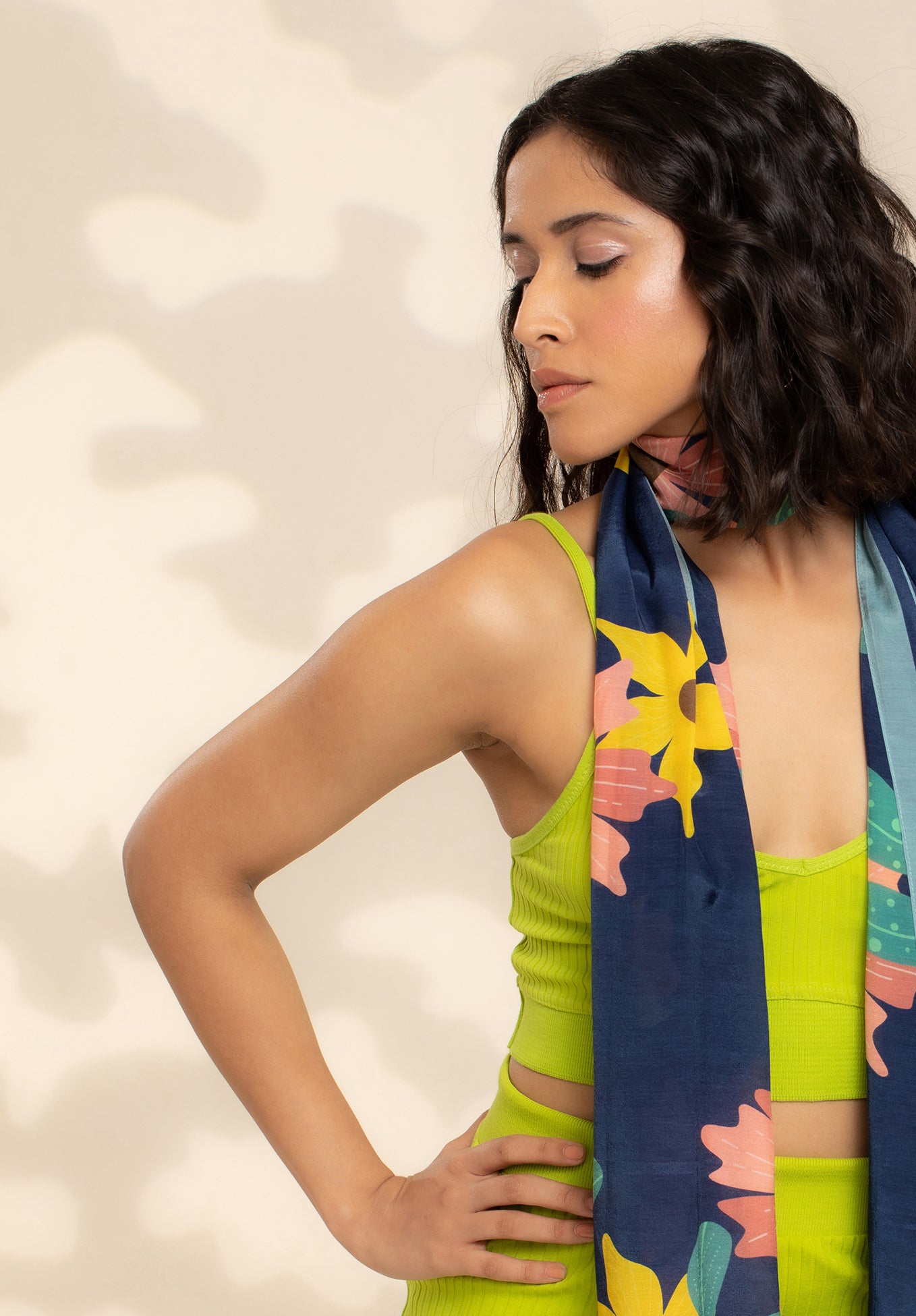 Wildflower Dreams Cotton Stole