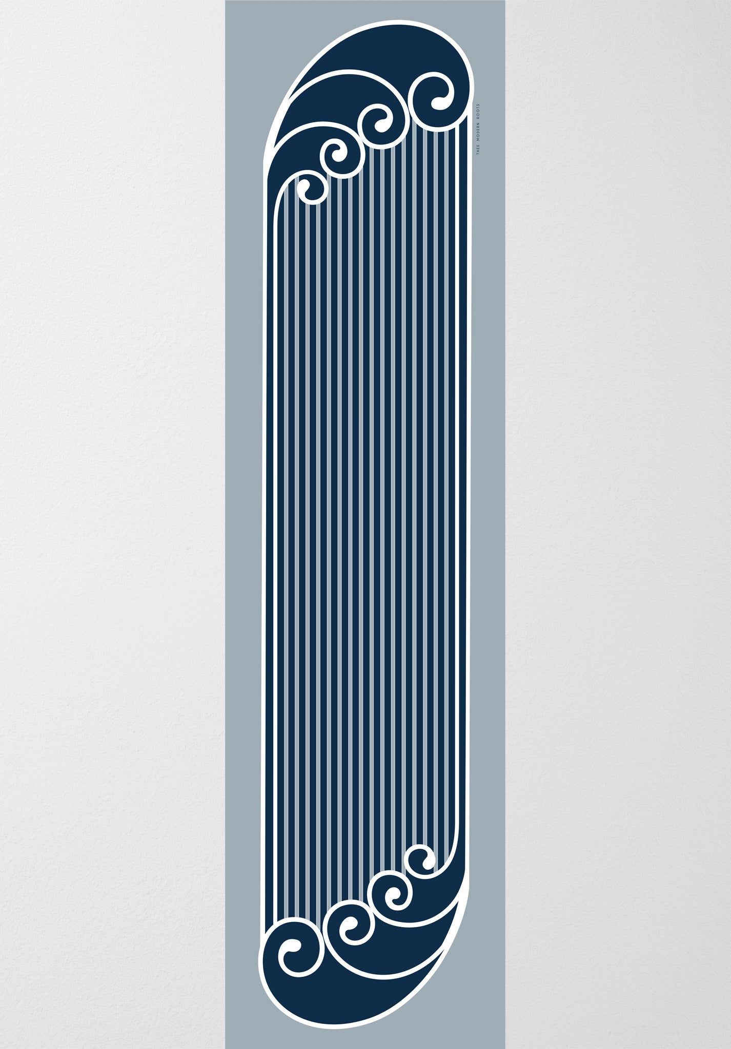 Rhythmic Stripes Silk Stole