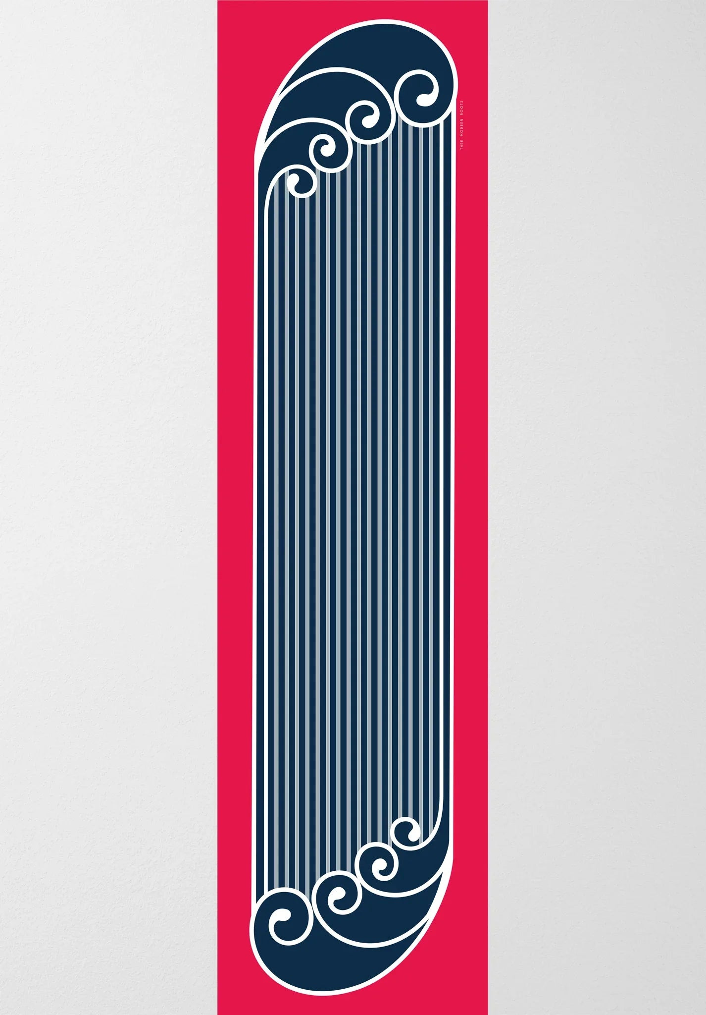 Sleek Lines Silk Stole - Thee Modern Roots