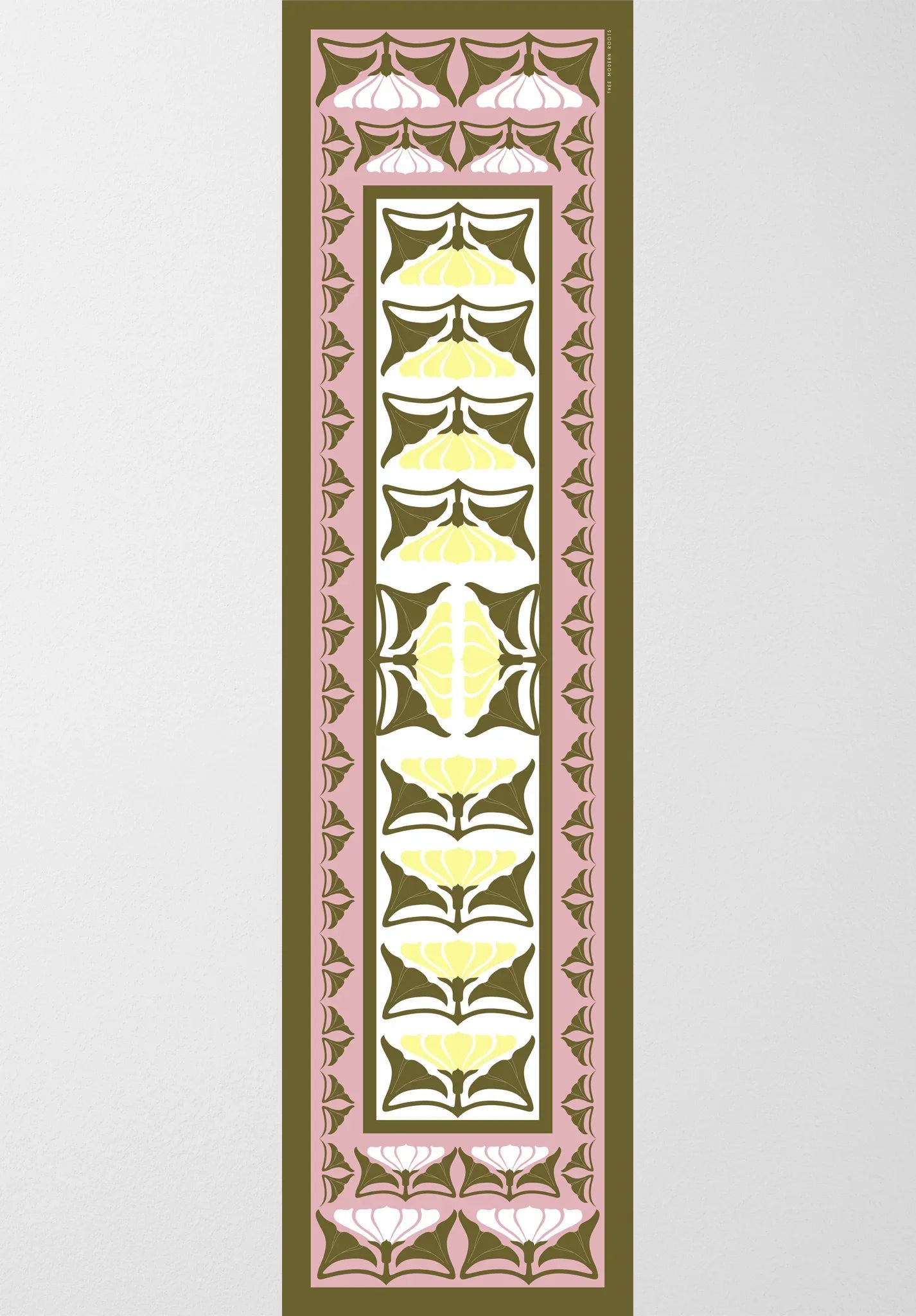 Floral Fantasy Silk Stole - Thee Modern Roots