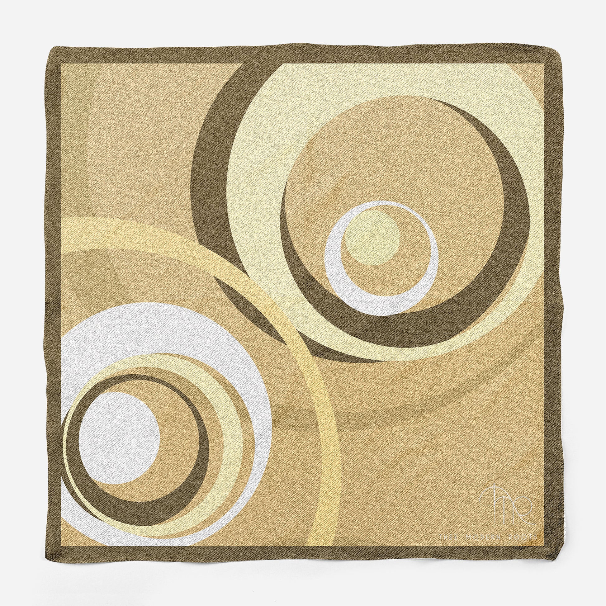 Spiraling Style Silk Pocket Square