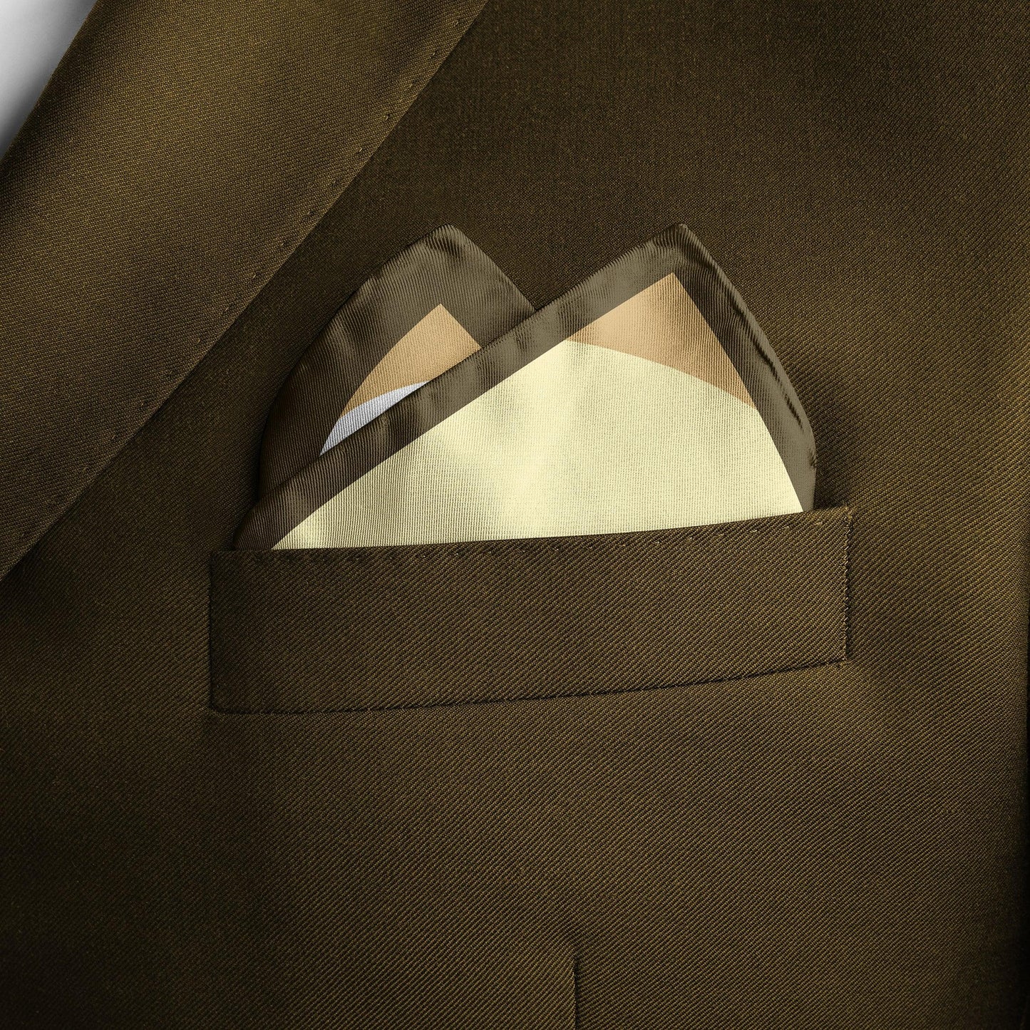Spiraling Style Silk Pocket Square - Thee Modern Roots