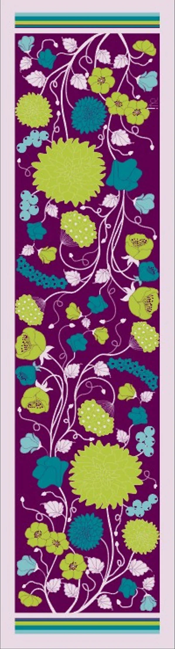 Queen's Tapestry Silk Stole - Thee Modern Roots