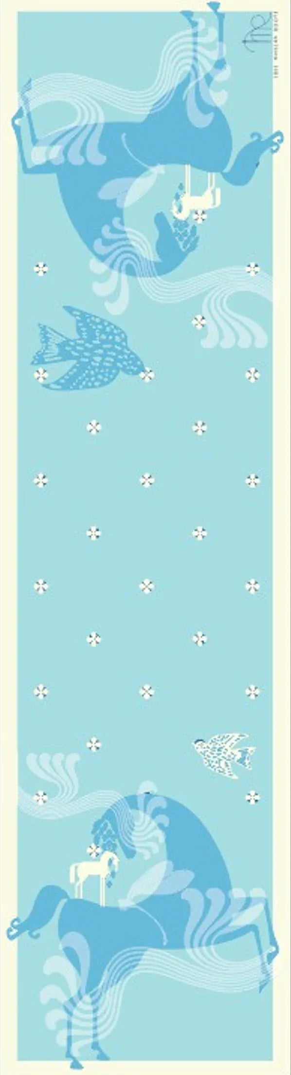 Moonbeam Mosaic Silk Stole - Thee Modern Roots