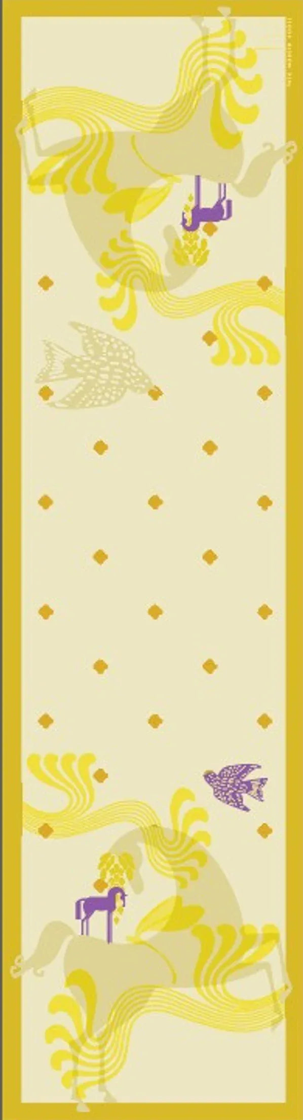 Unicorn's Whispering Mane Silk Stole - Thee Modern Roots