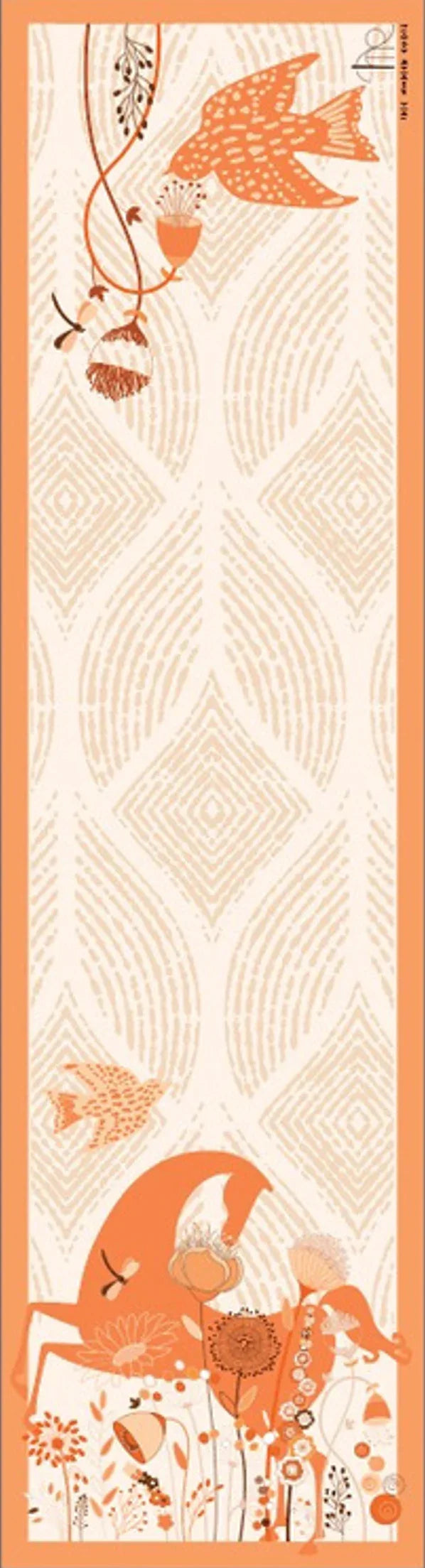 The Dragon Lady's Dance Silk Stole - Thee Modern Roots