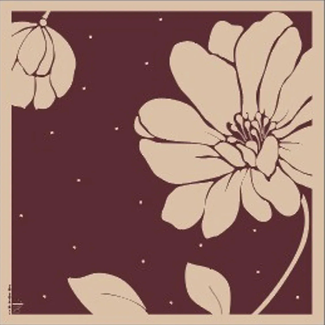 Petal Unfurling Silk Scarf - Thee Modern Roots