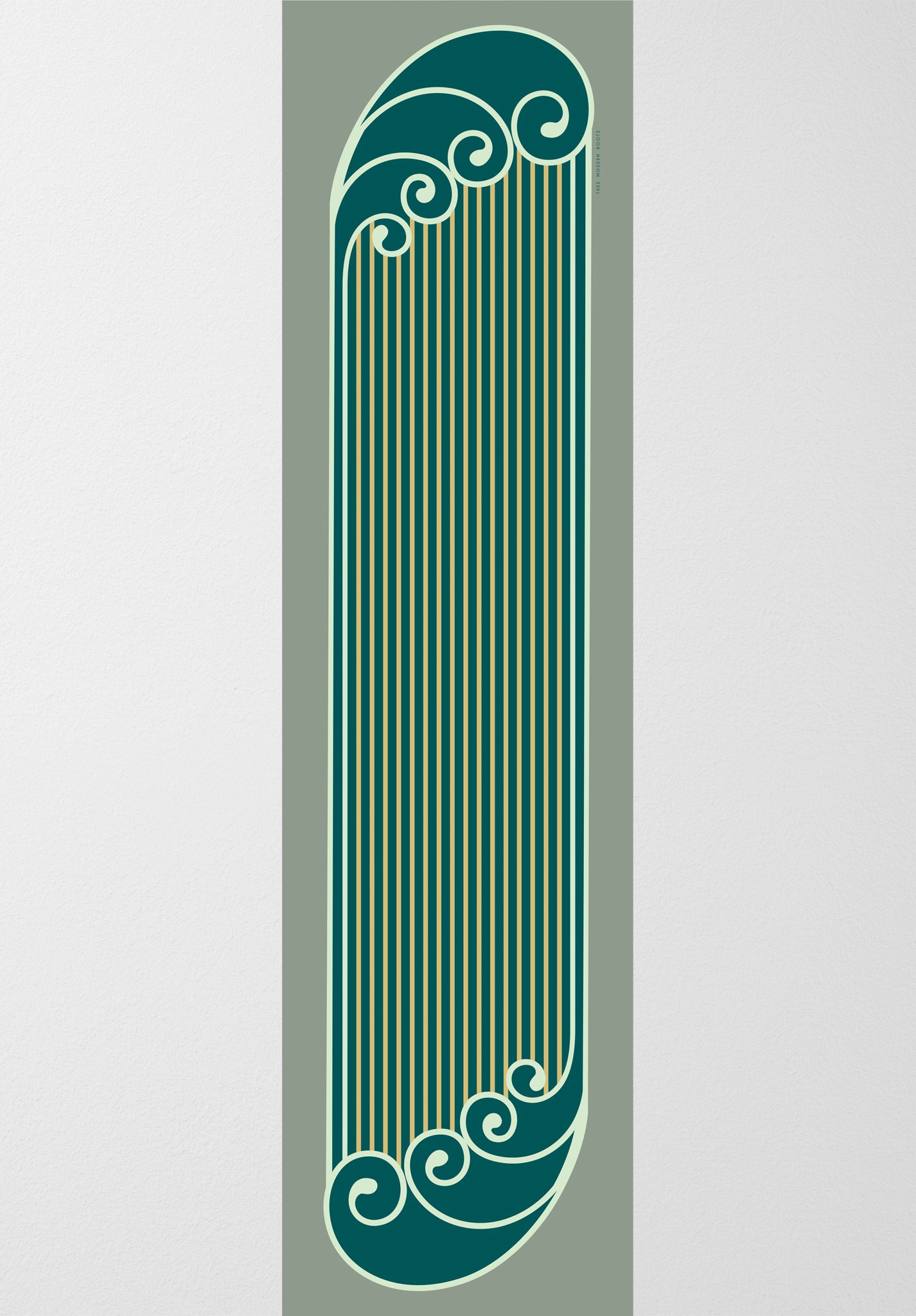 Striped Symphony Silk Stole