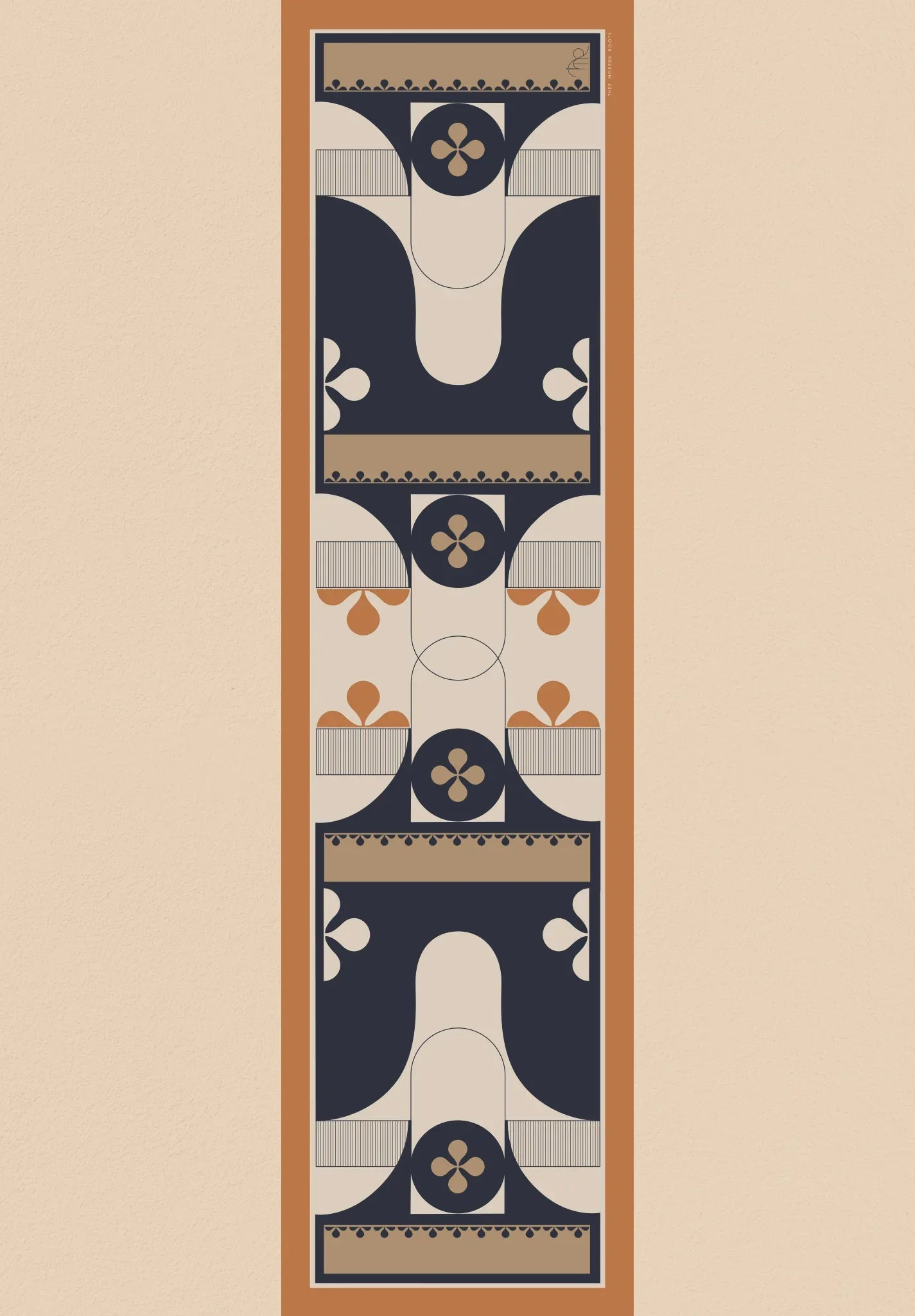Seashell Sonata Silk Stole - Thee Modern Roots