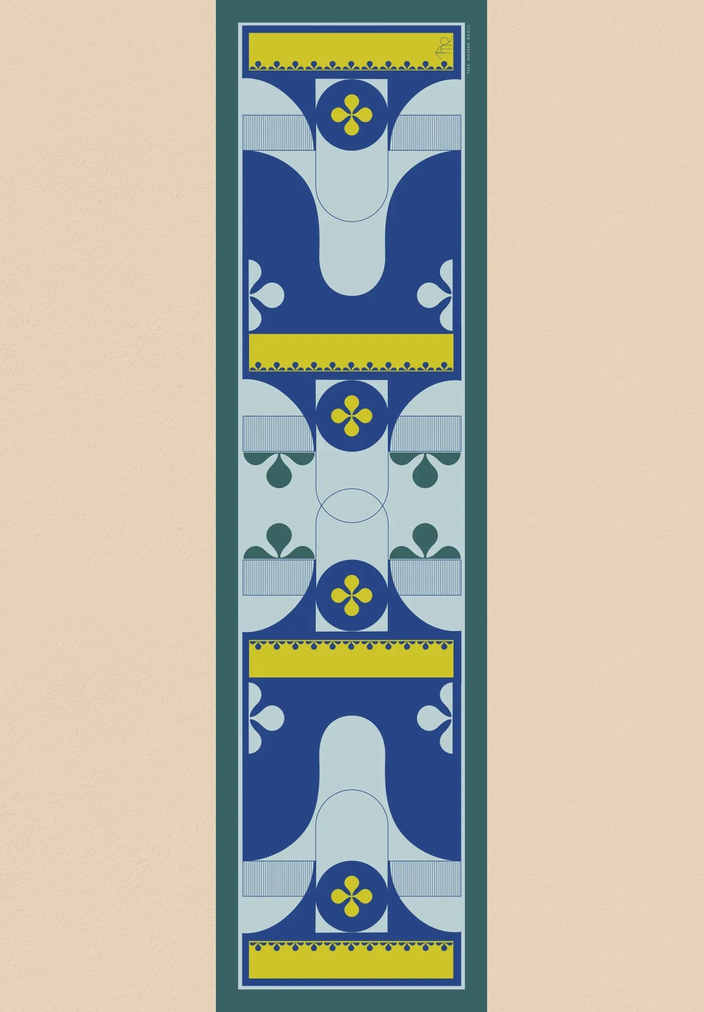 River Run Ripple Silk Stole - Thee Modern Roots