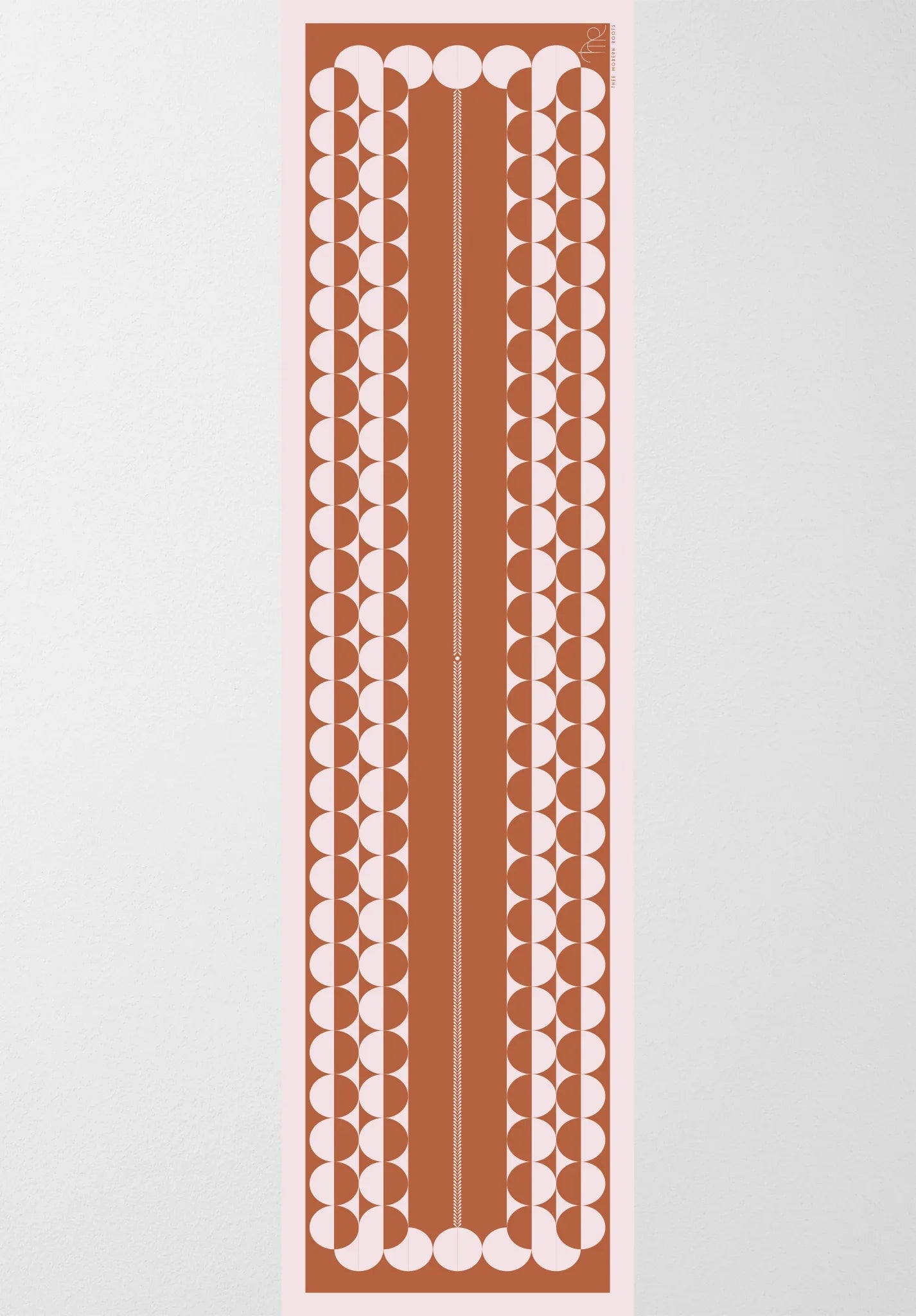 Infinite Circles Cotton Stole - Thee Modern Roots