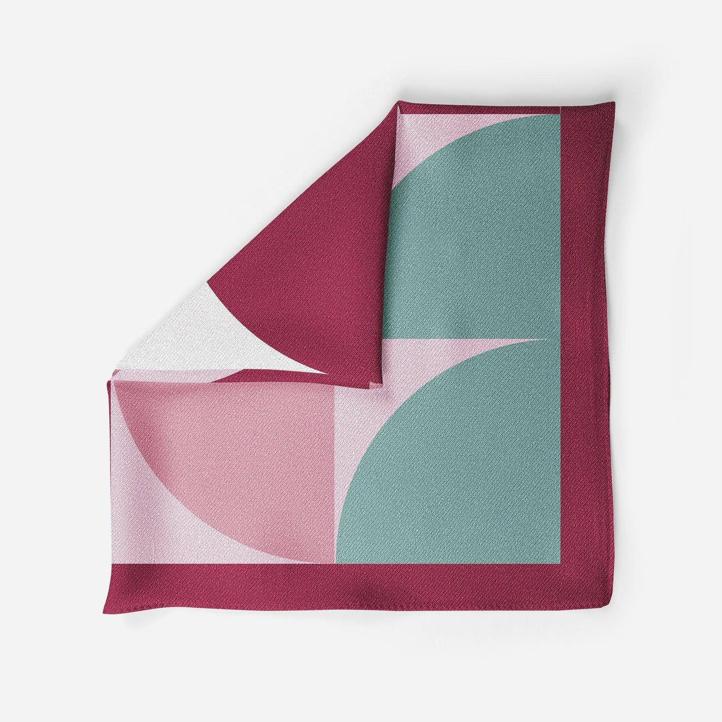 Pink Panther, the combo of Silk Pocket Square & Silk Stole - Thee Modern Roots