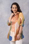 Sandstone Print Cotton Mul Shirt