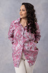 Rosewood Tropical Print Cotton Mul Shirt