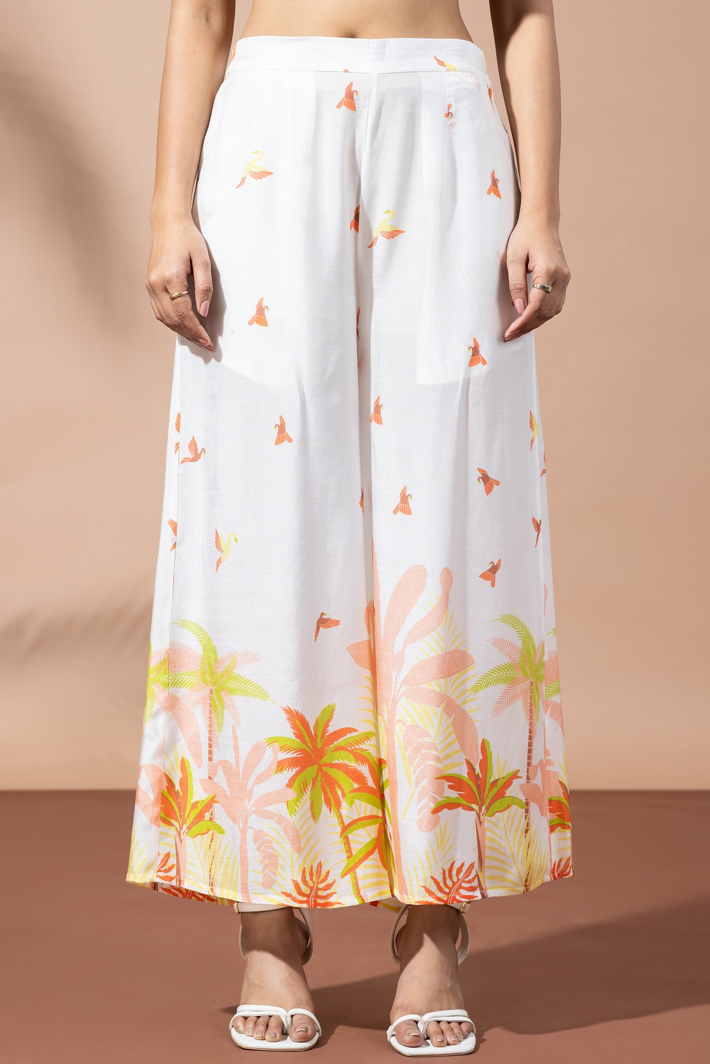 Sunset Ivory Palm Co-Ord Set