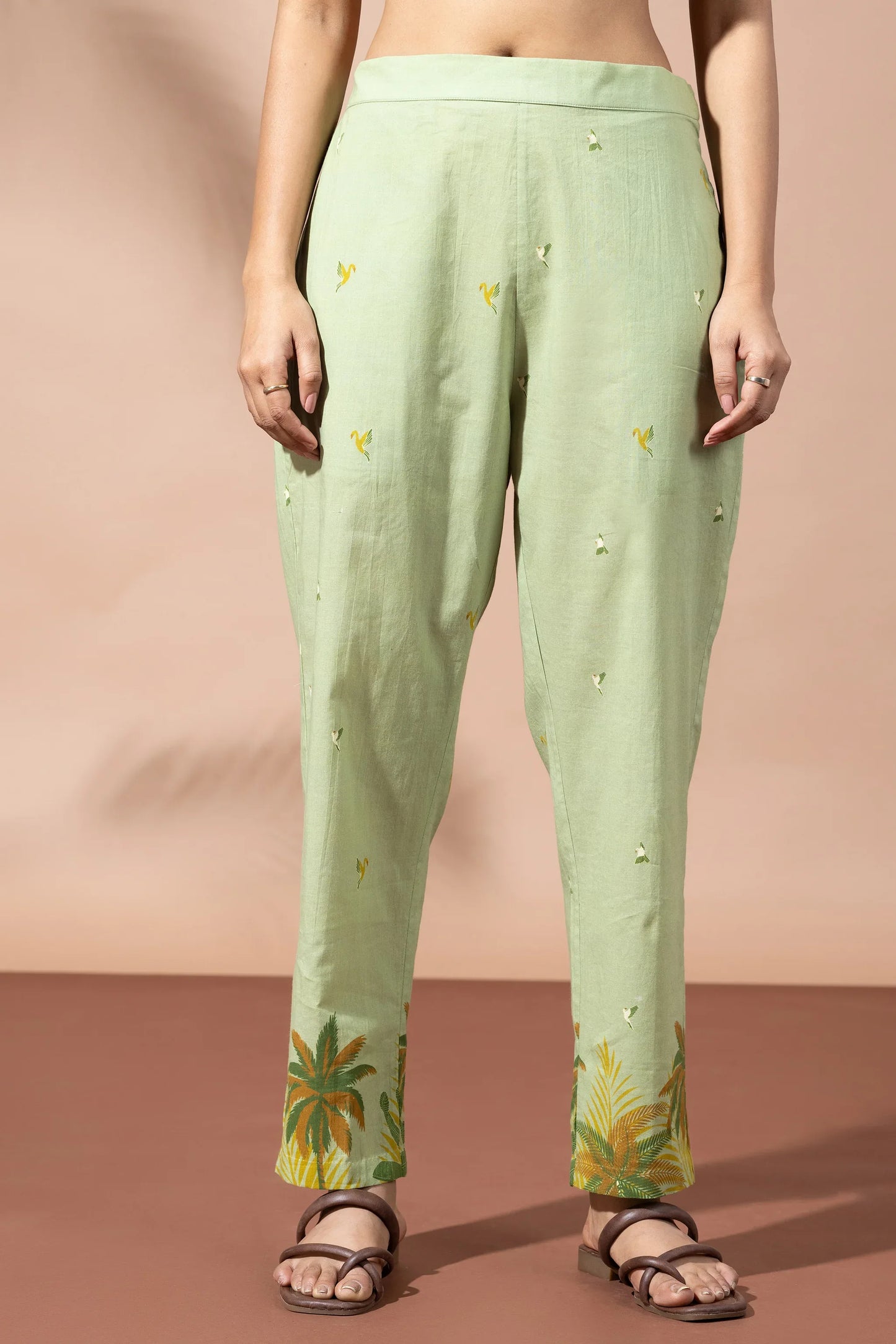 Forest Moss Green Kurta Set - Thee Modern Roots